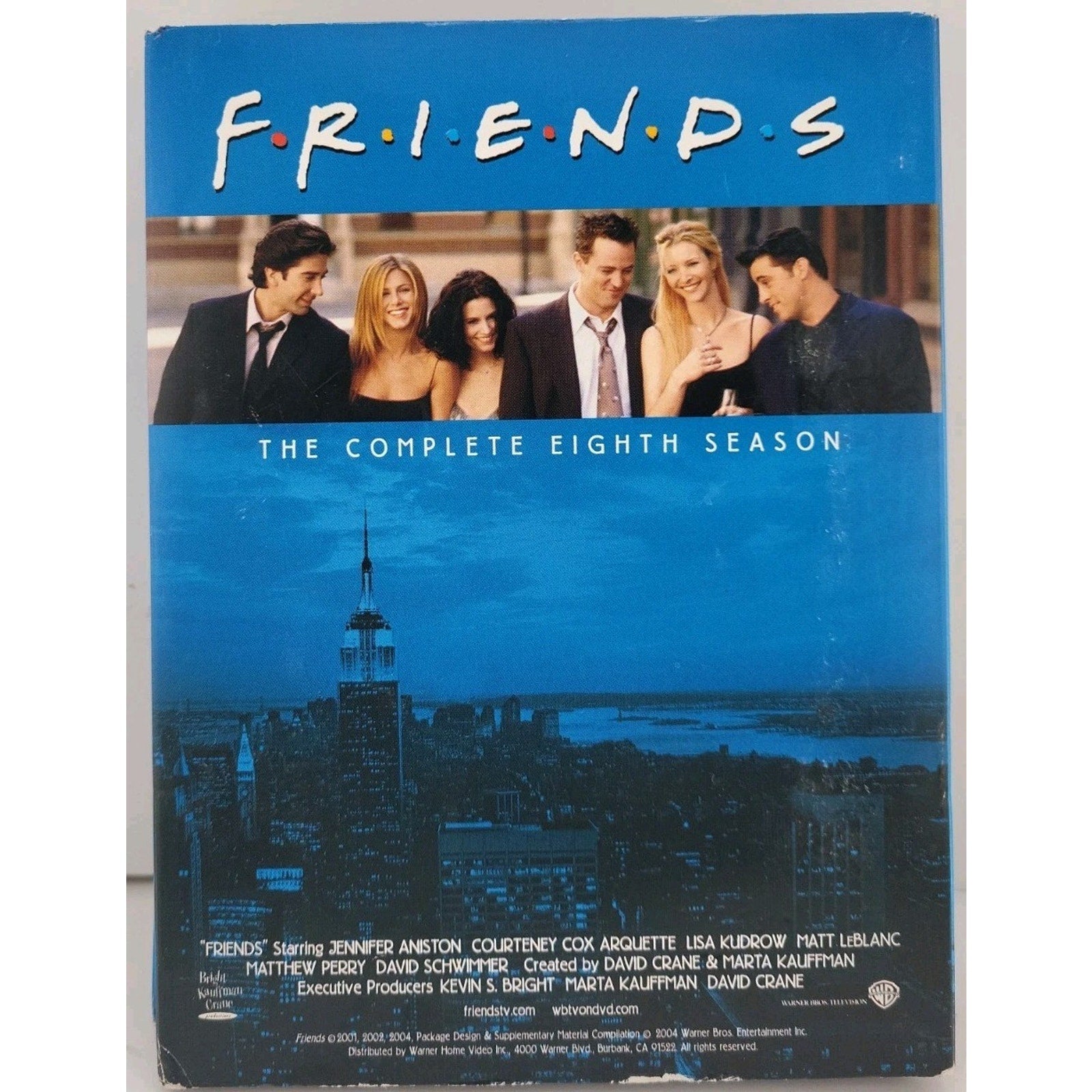 Friends - The Complete Eighth Season (DVD, 2004, 4-Disc Set)