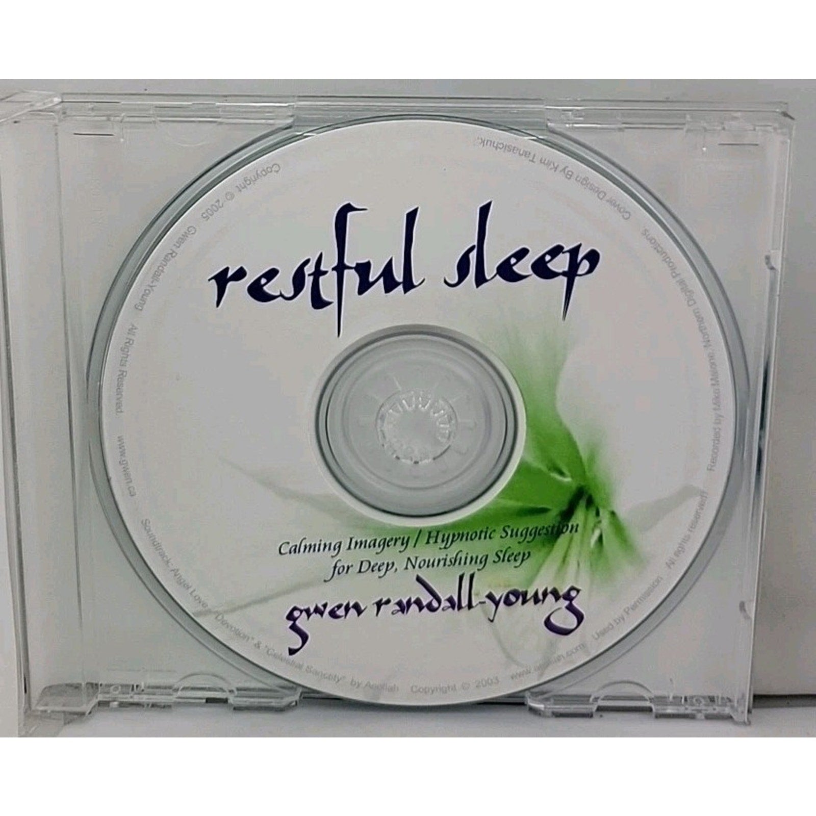 Restful Sleep Gwen Randall-Young CDr