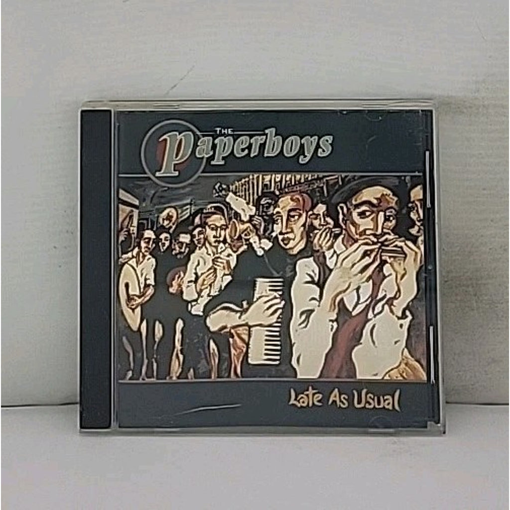 The Paperboys Late As Usual CD Canadian Folk Celtic Music