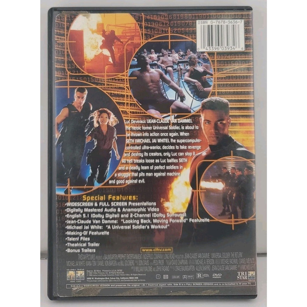 Universal Soldier-The Return (DVD, 1999)