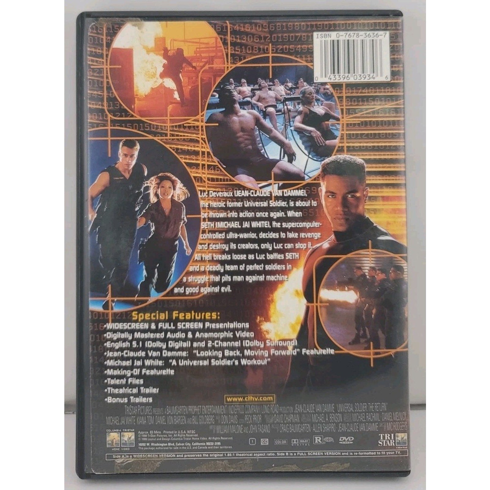 Universal Soldier-The Return (DVD, 1999)