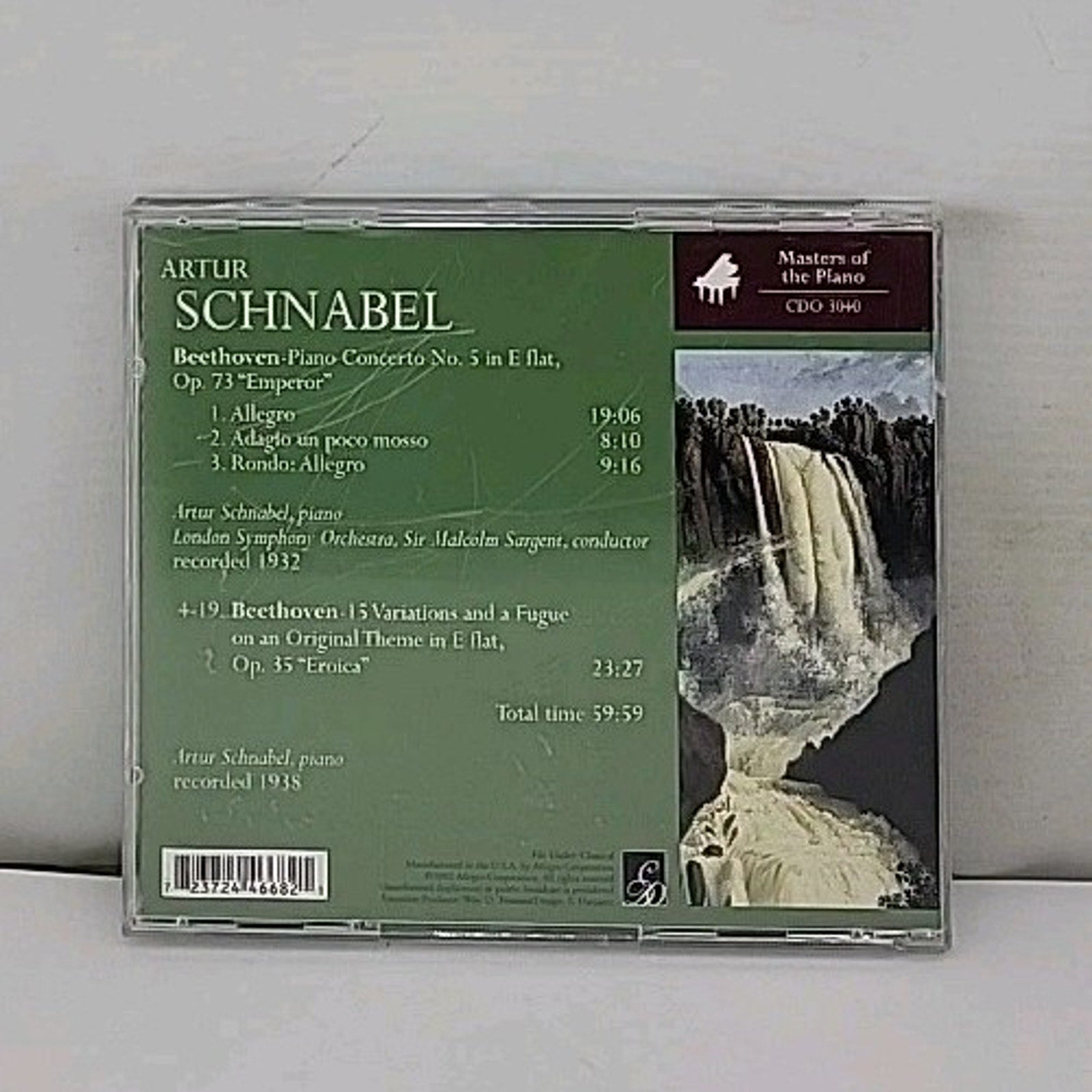 Concerto Piano 5 (E-Fluteat) /Eroica Vars E-Flutea by Ludwig van Beethoven (CD,