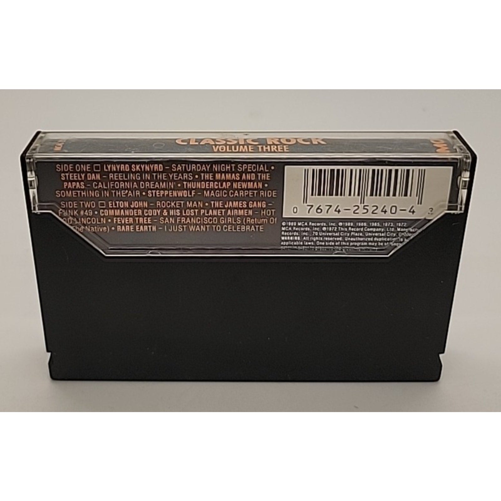 Classic Rock Volume Three (Cassette)
