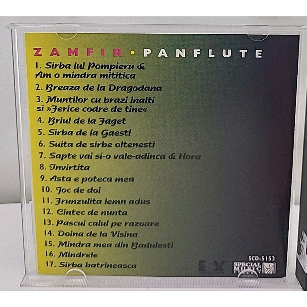 Gypsy Passion by Gheorghe Zamfir (Pan Flute) (CD, May-1995, Special Music...