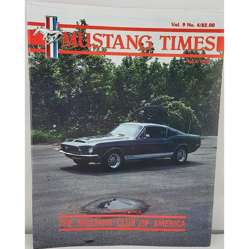 Mustang Times 1985 April Magazine