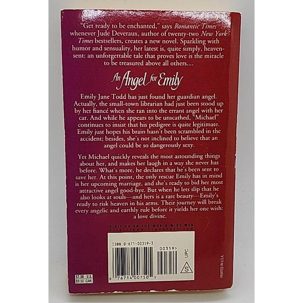 Angel for Emily by Jude Deveraux (1998, Mass Market)