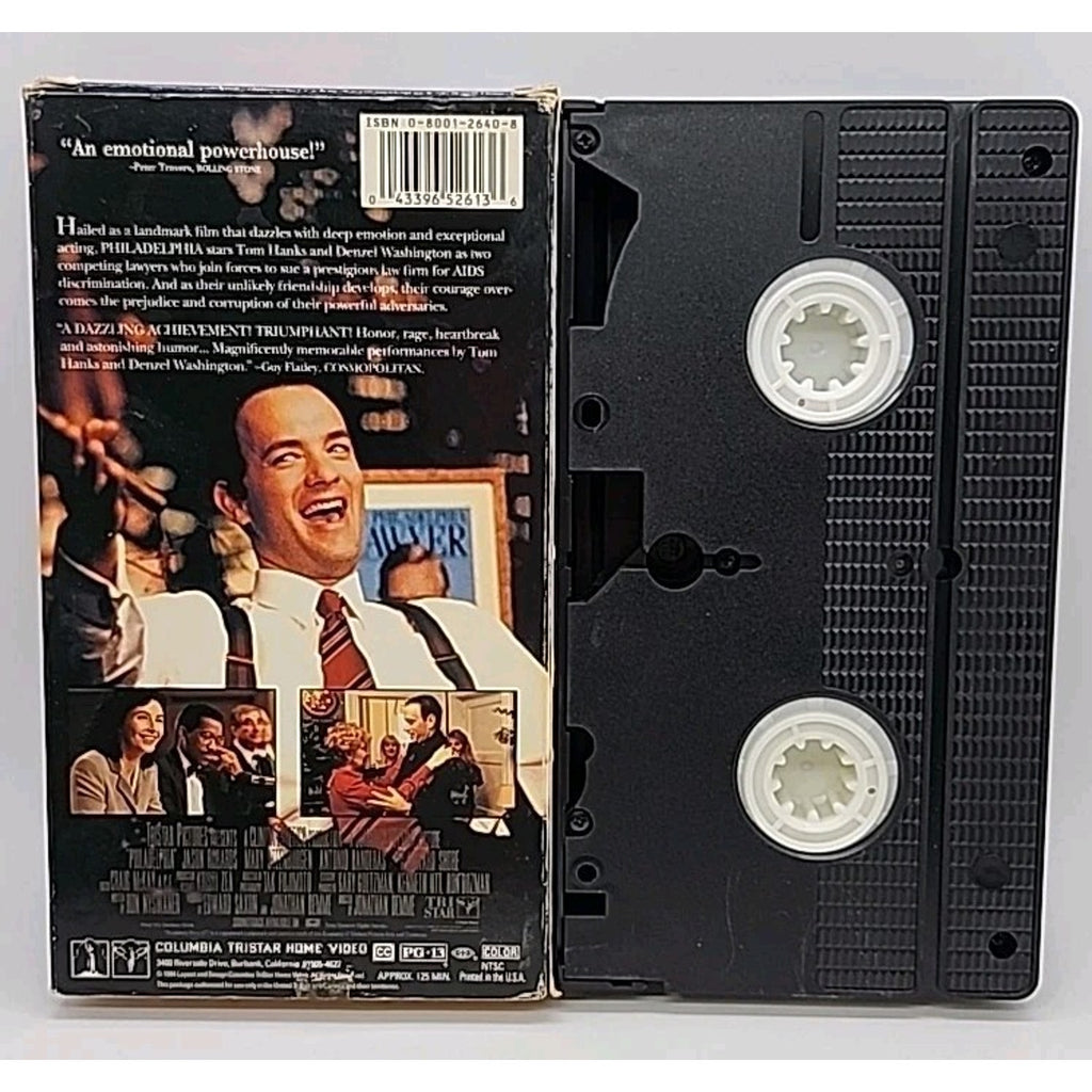 Philadelphia (VHS, 1994, Closed Captioned)