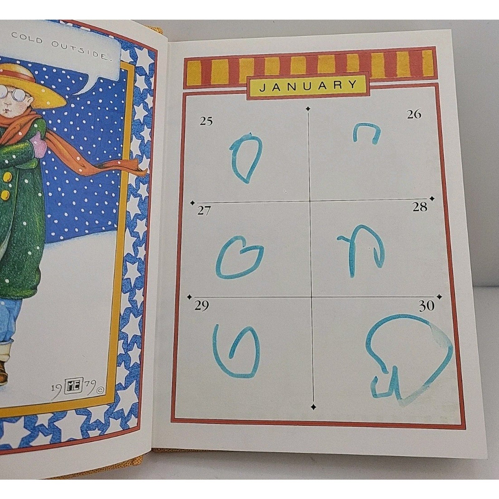 Mary Engelbreit Book of Days by Mary Engelbreit (1992, Calendar)