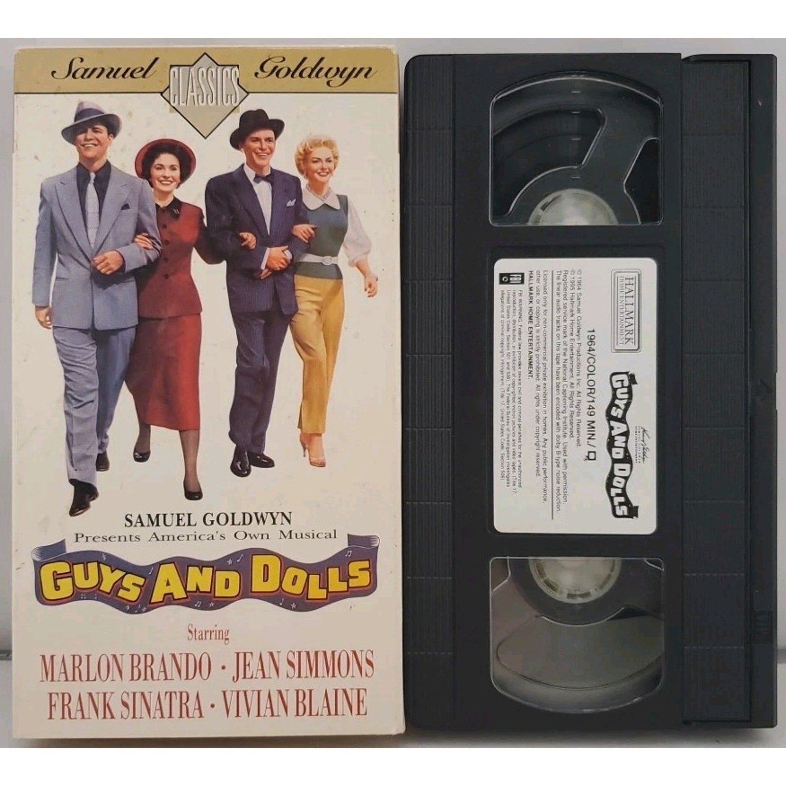 Guys and Dolls (VHS, 1995)