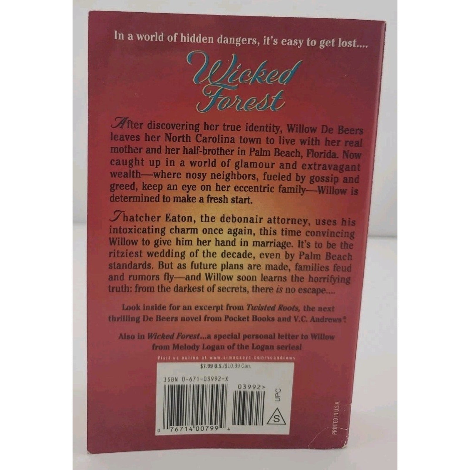 Wicked Forest by V. C. Andrews (2002, Mass Market)