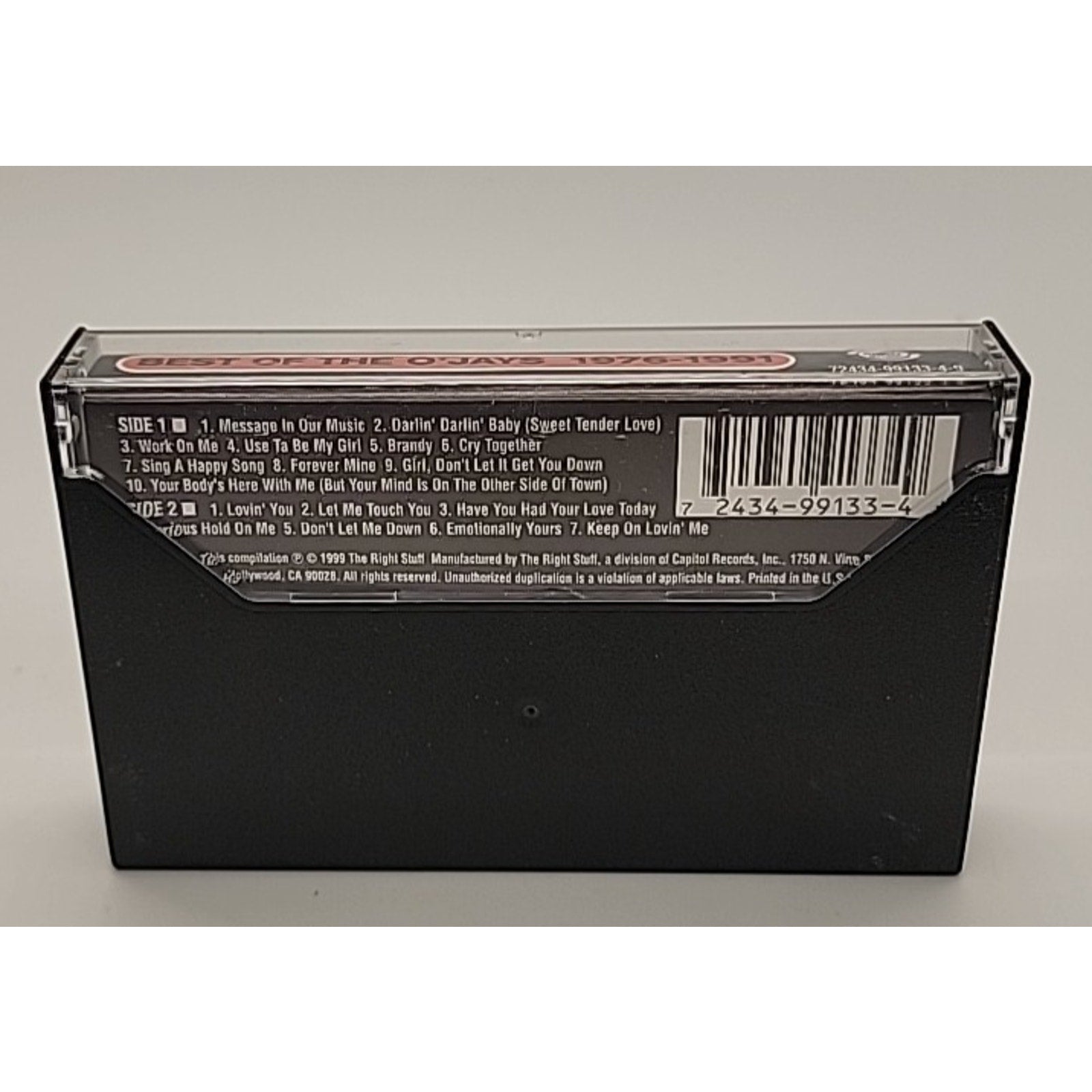 The Best of the O'Jays: 1976-1991 by The O'Jays (Cassette, Feb-1999)