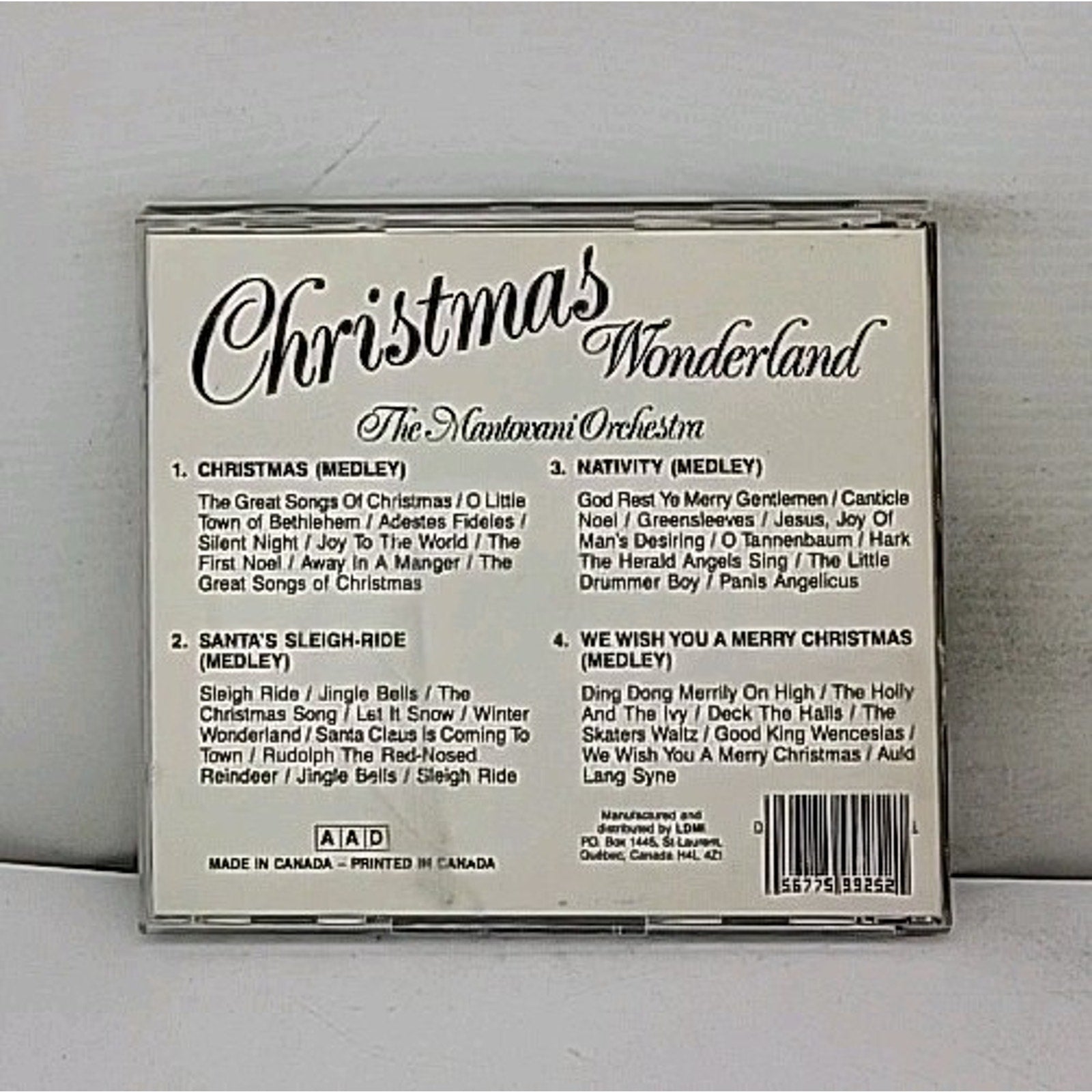 Christmas Wonderland by The Montovani Orchestra, CD
