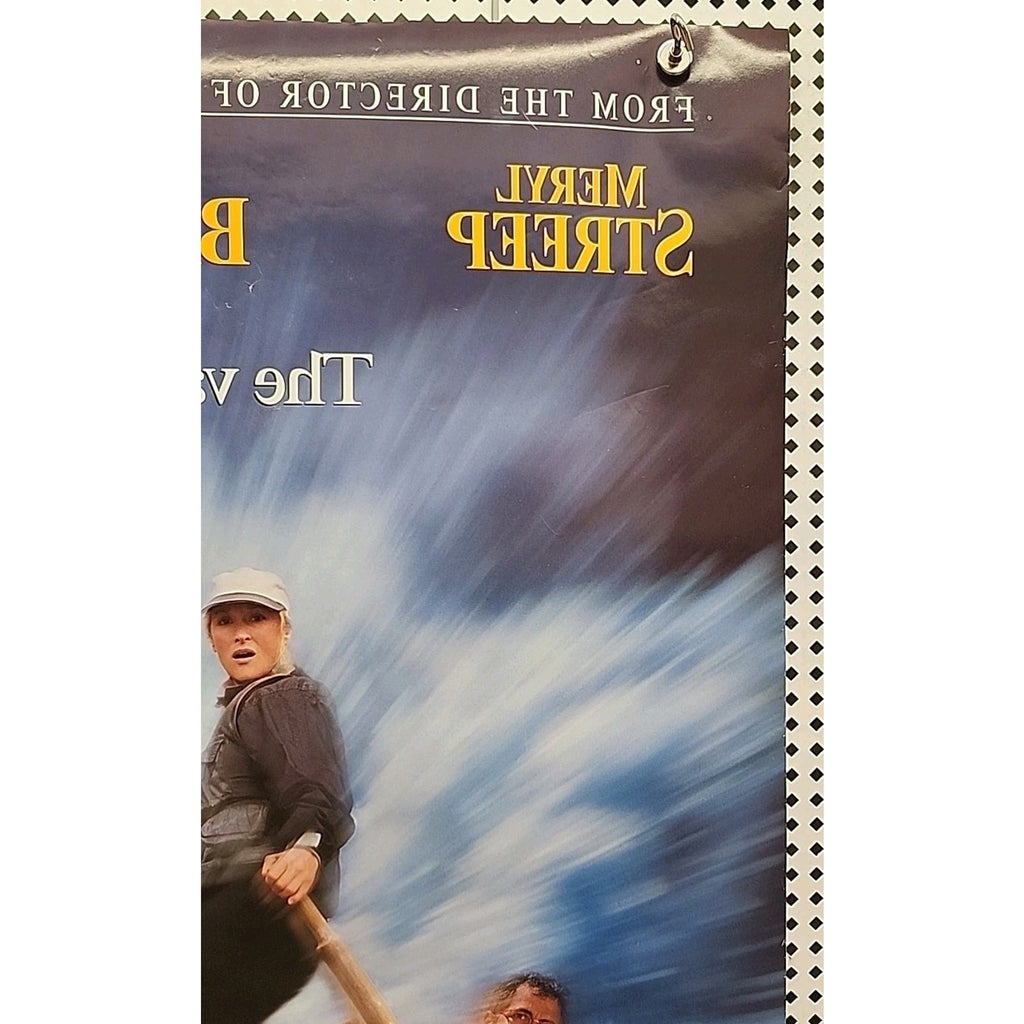 39x26 Original 1994 The River Wild Movie Film Poster Meryl Streep Kevin Bacon