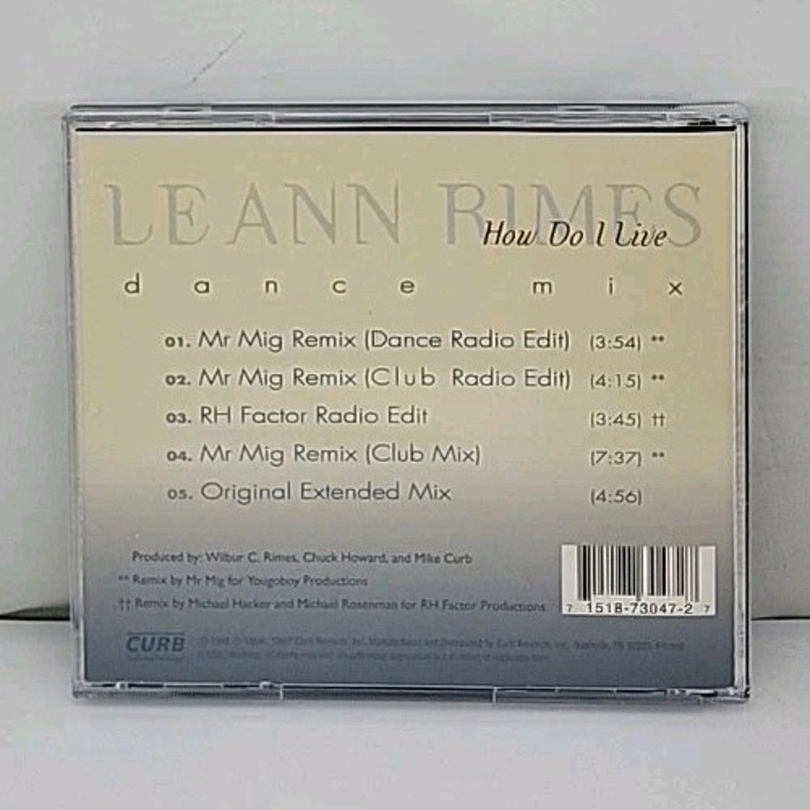How Do I Live by LeAnn Rimes (Cd5 Maxi-Single, 1998)
