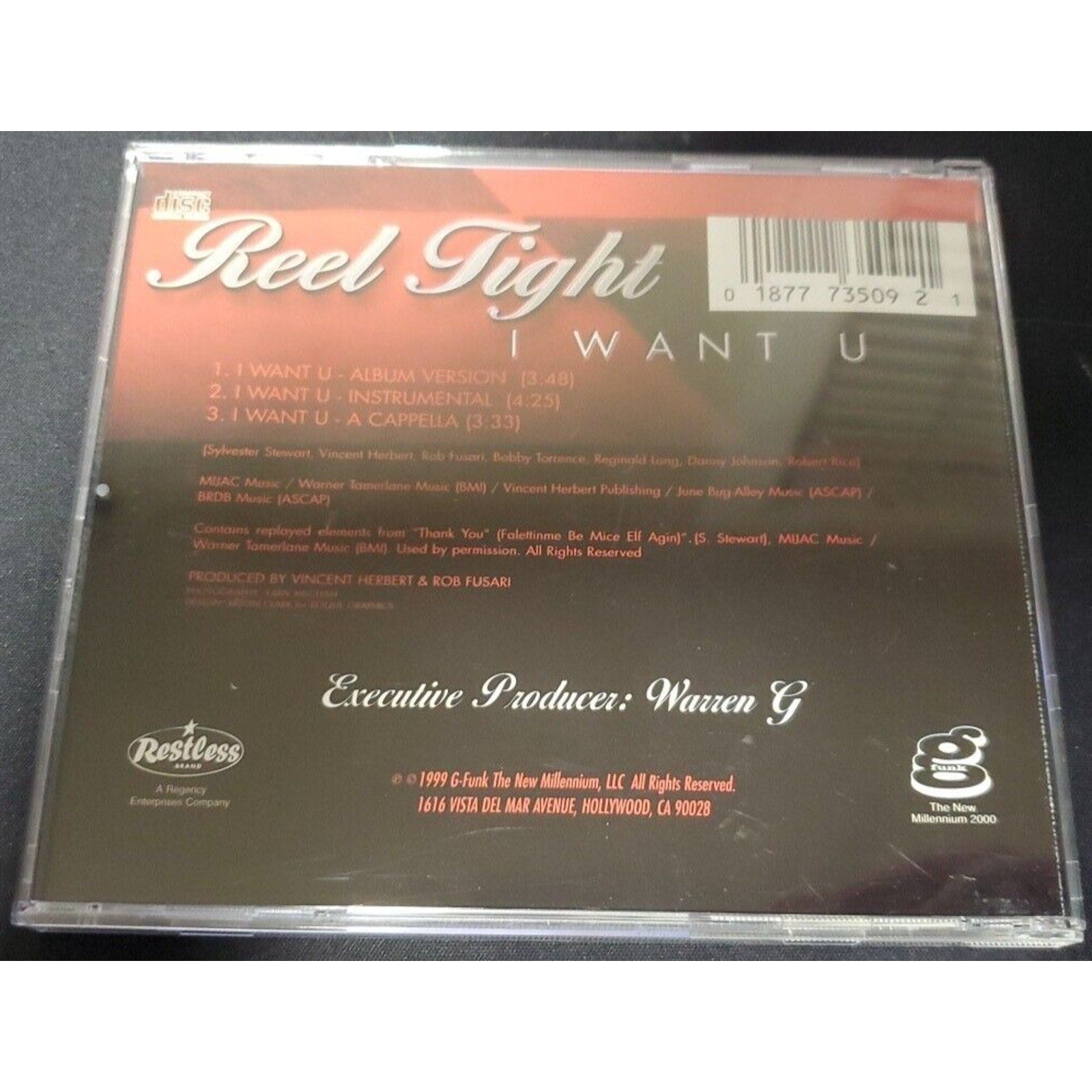 Reel Tight : I Want U (CD)