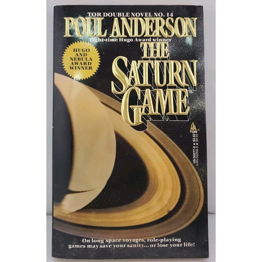The Saturn Game By Poul Anderson & IceBorn By Gregory Benford Paperback