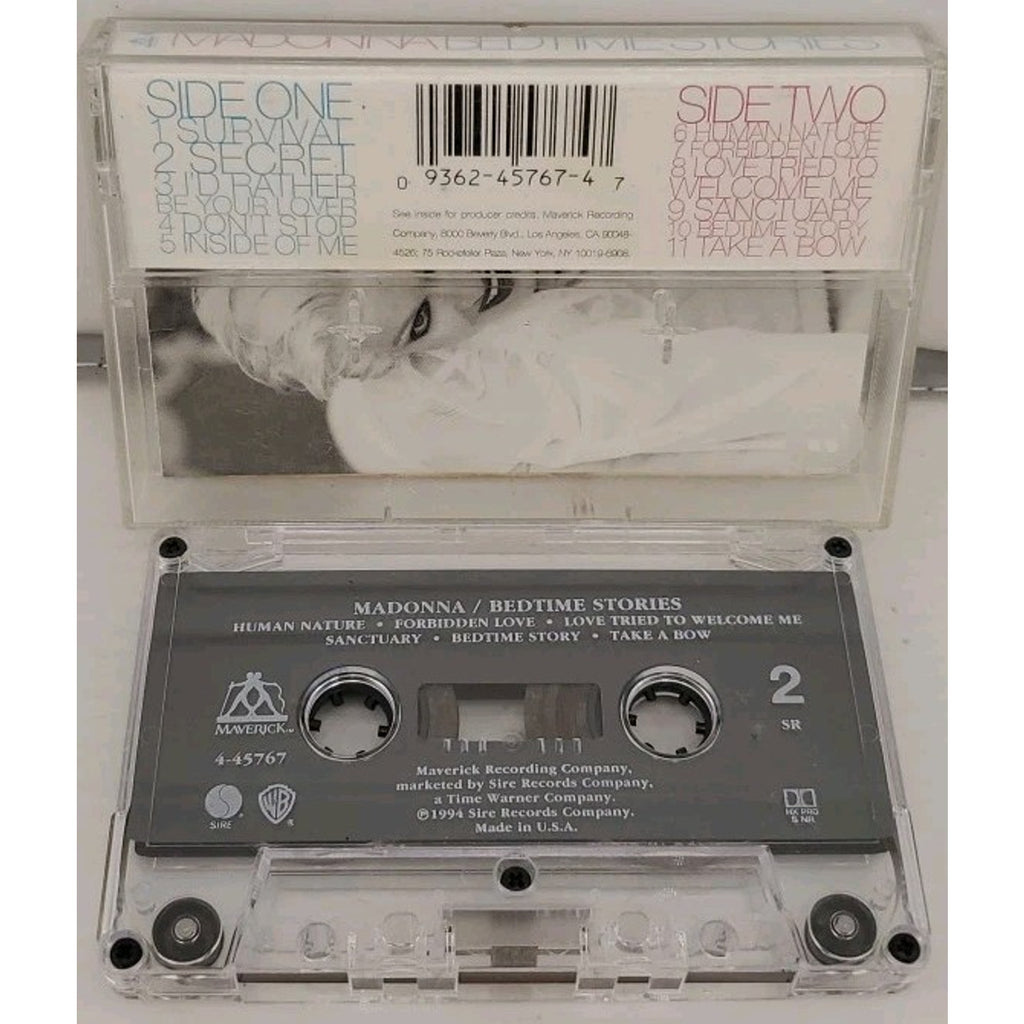 Bedtime Stories by Madonna (Cassette, Oct-1994, Warner Bros.)