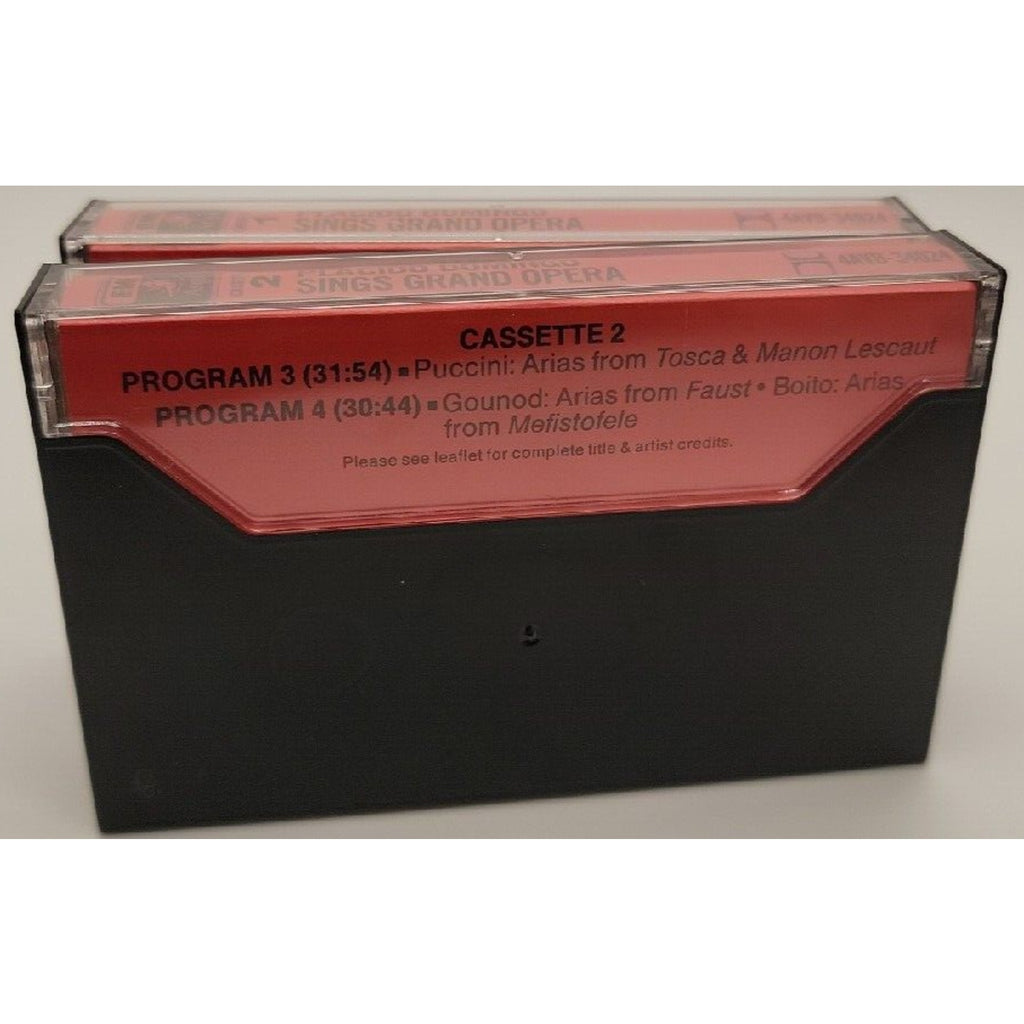 Placido Domingo Sings Grand Opera (2-Cassette Set)