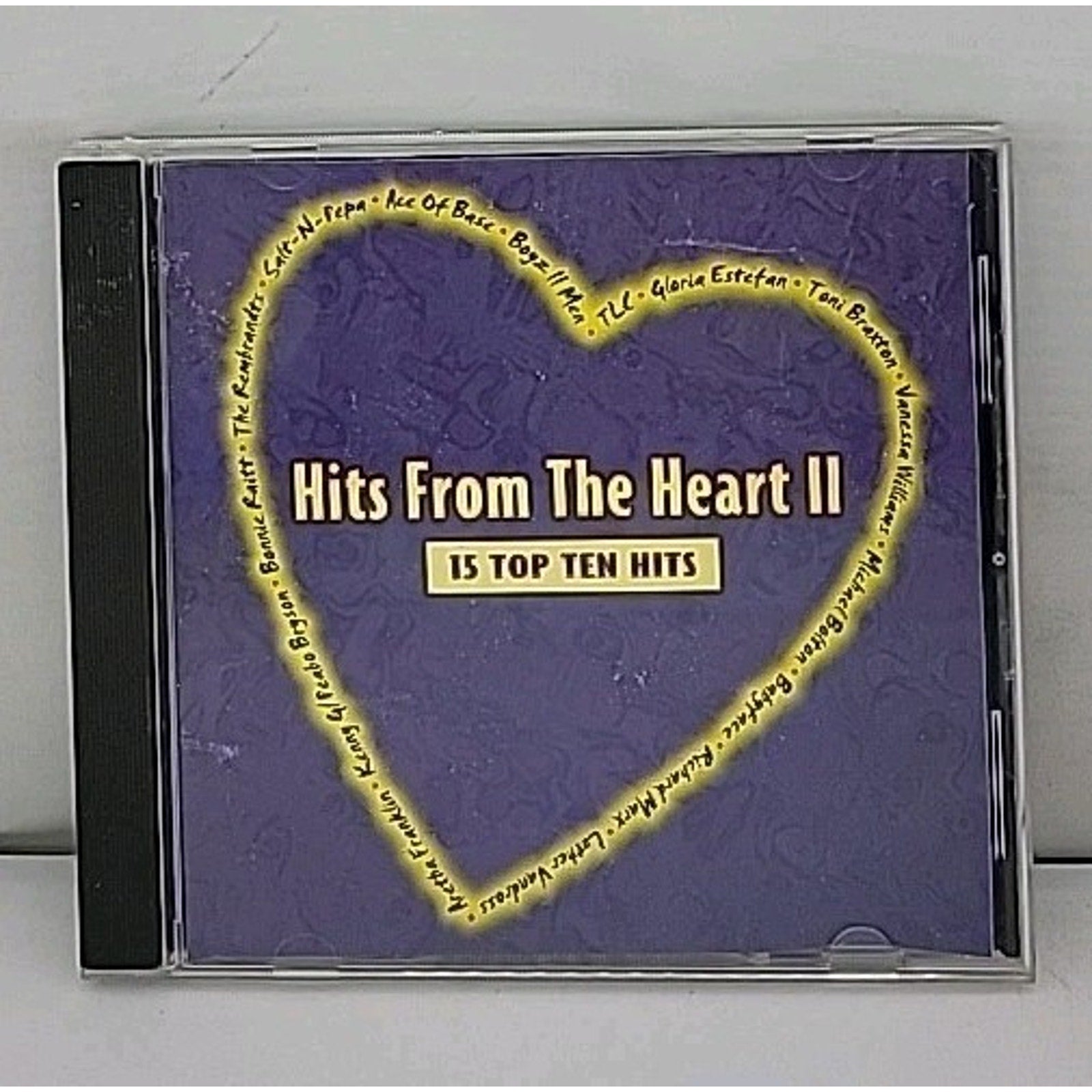 Hits From the Heart Ii 15 Top Ten Hits Music CD Compilation