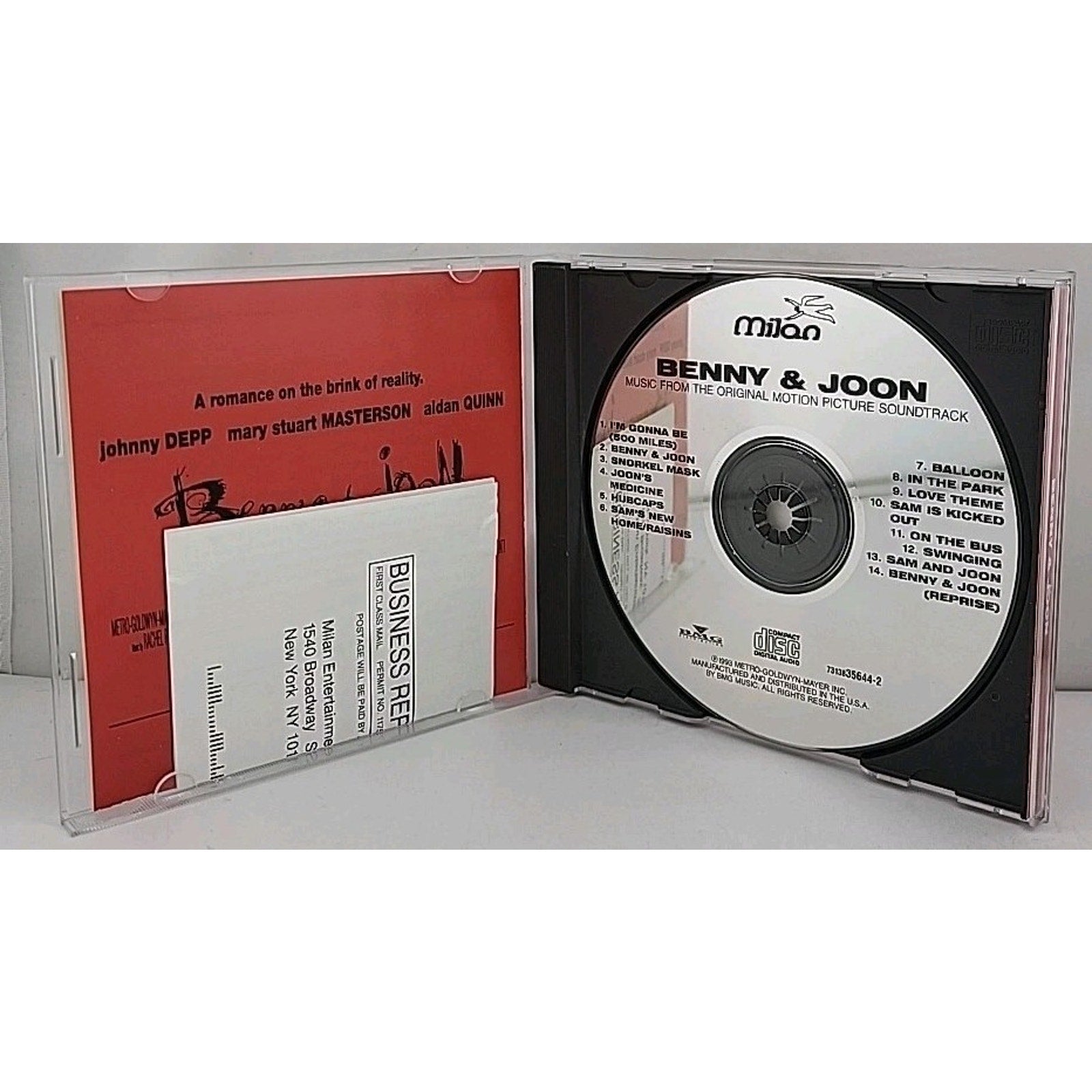 Benny & Joon (Original Soundtrack) by Rachel Portman (CD, 1993)