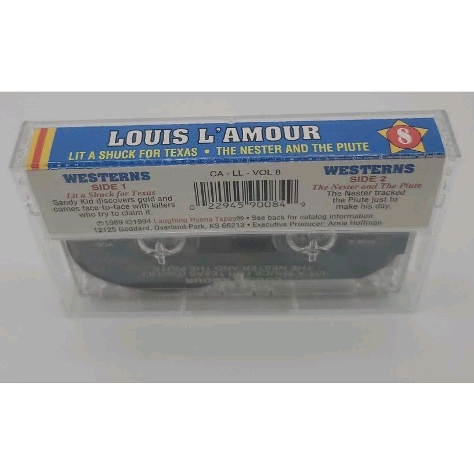Lit a Shuck for Texas & Nester & The Piute L'Amour Audio Book on Cassette
