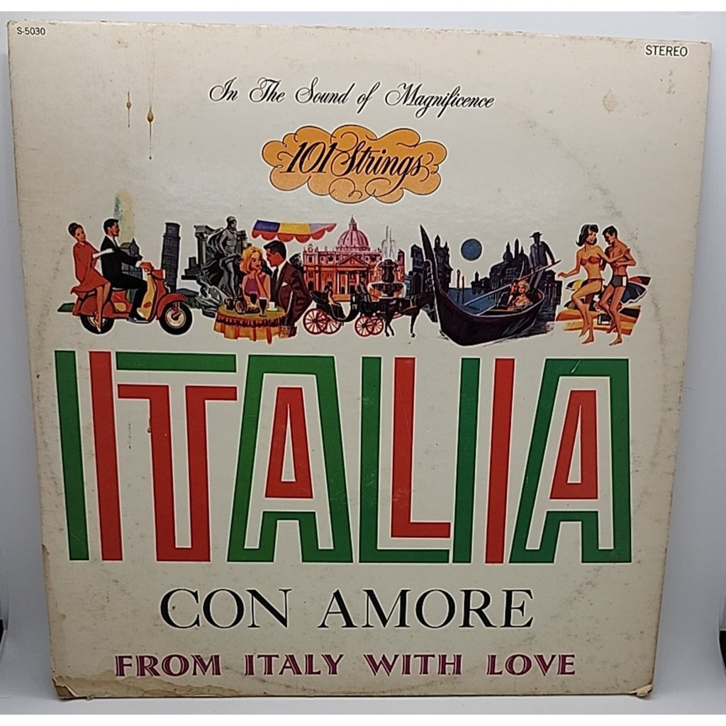 101 Strings Italia Con Amore From Italy With Love (Record)