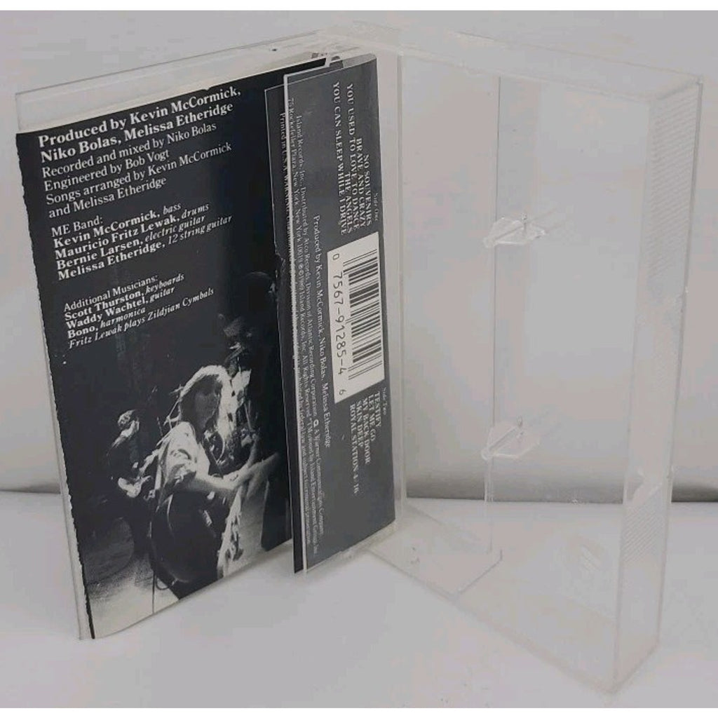 1989 Melissa Etheridge Brave And Crazy Cassette Tape Folk Country Rock