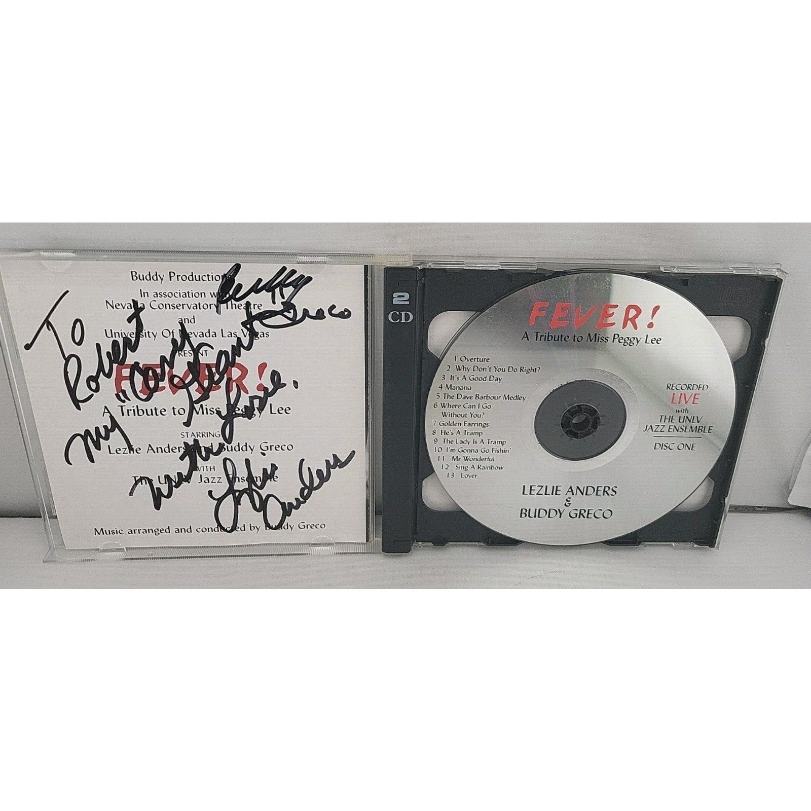 Fever! A Tribute To Miss Peggy Lee 2 Disc CD
