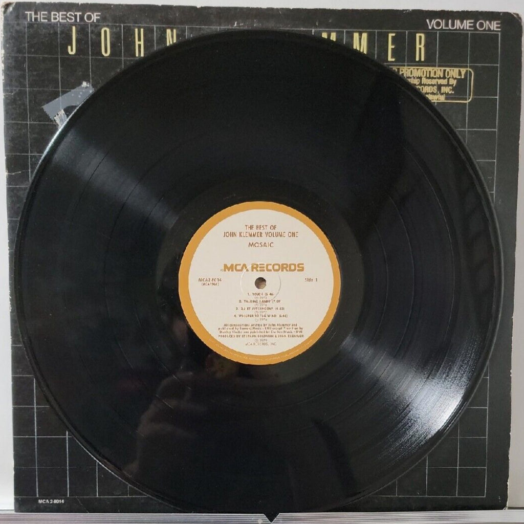 The Best of John Klemmer Mosaic Volume 1 (Record)