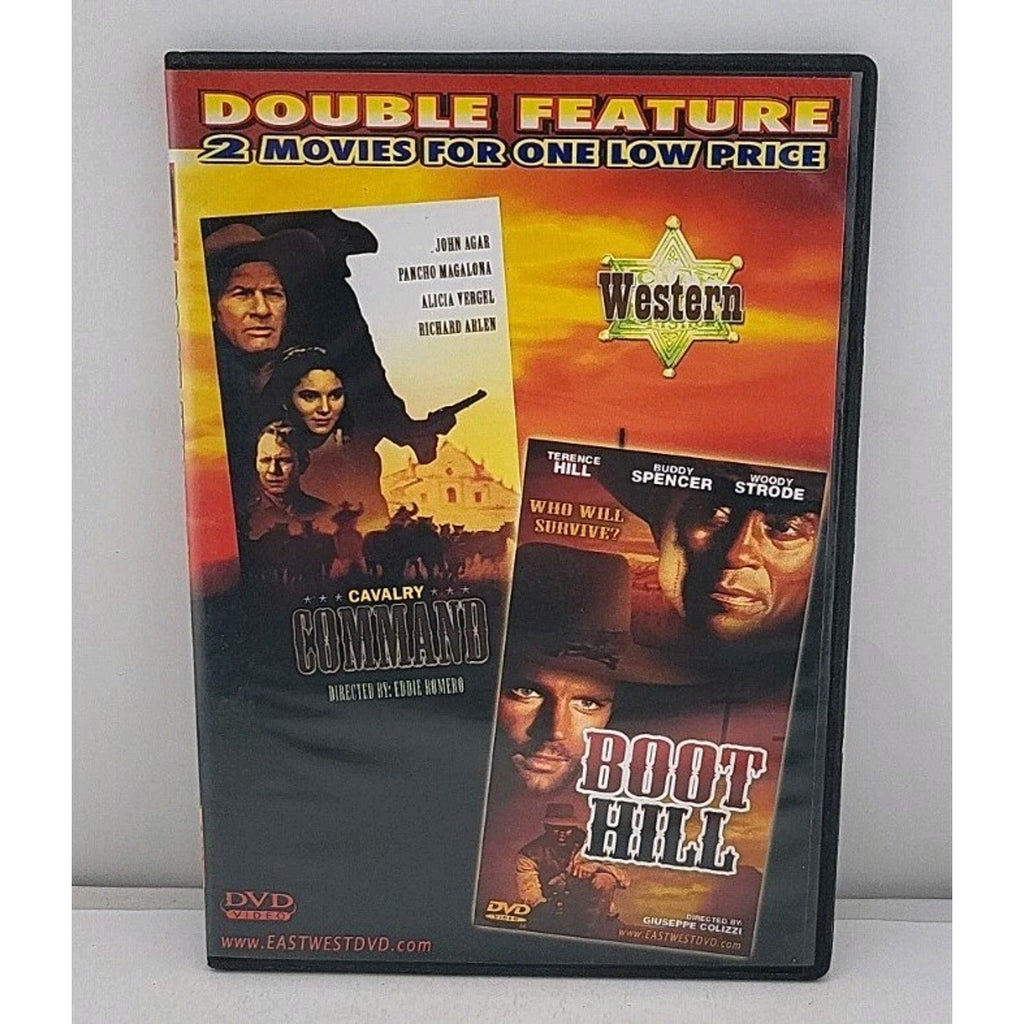 Double Feature - Cavalry Command And Boot Hill (DVD)