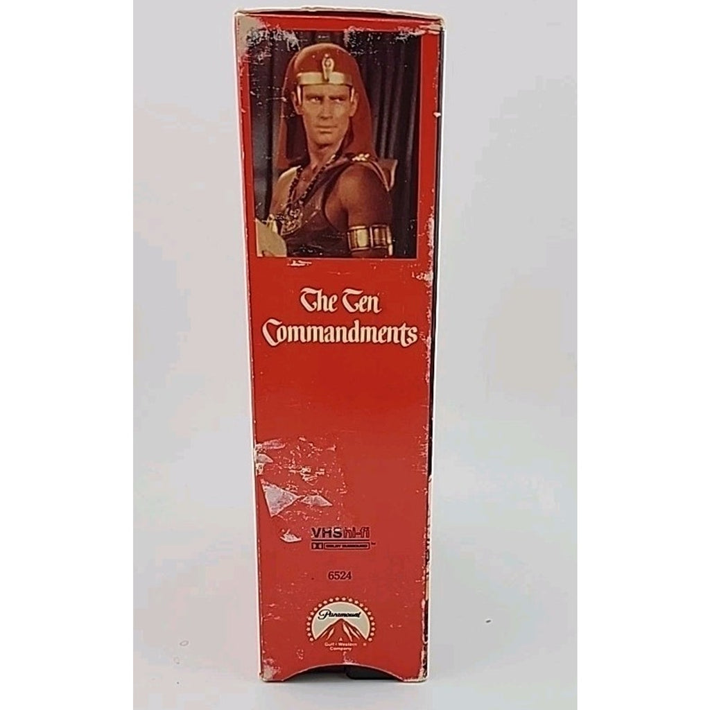 The Ten Commandments Part 1 And 2 (VHS)