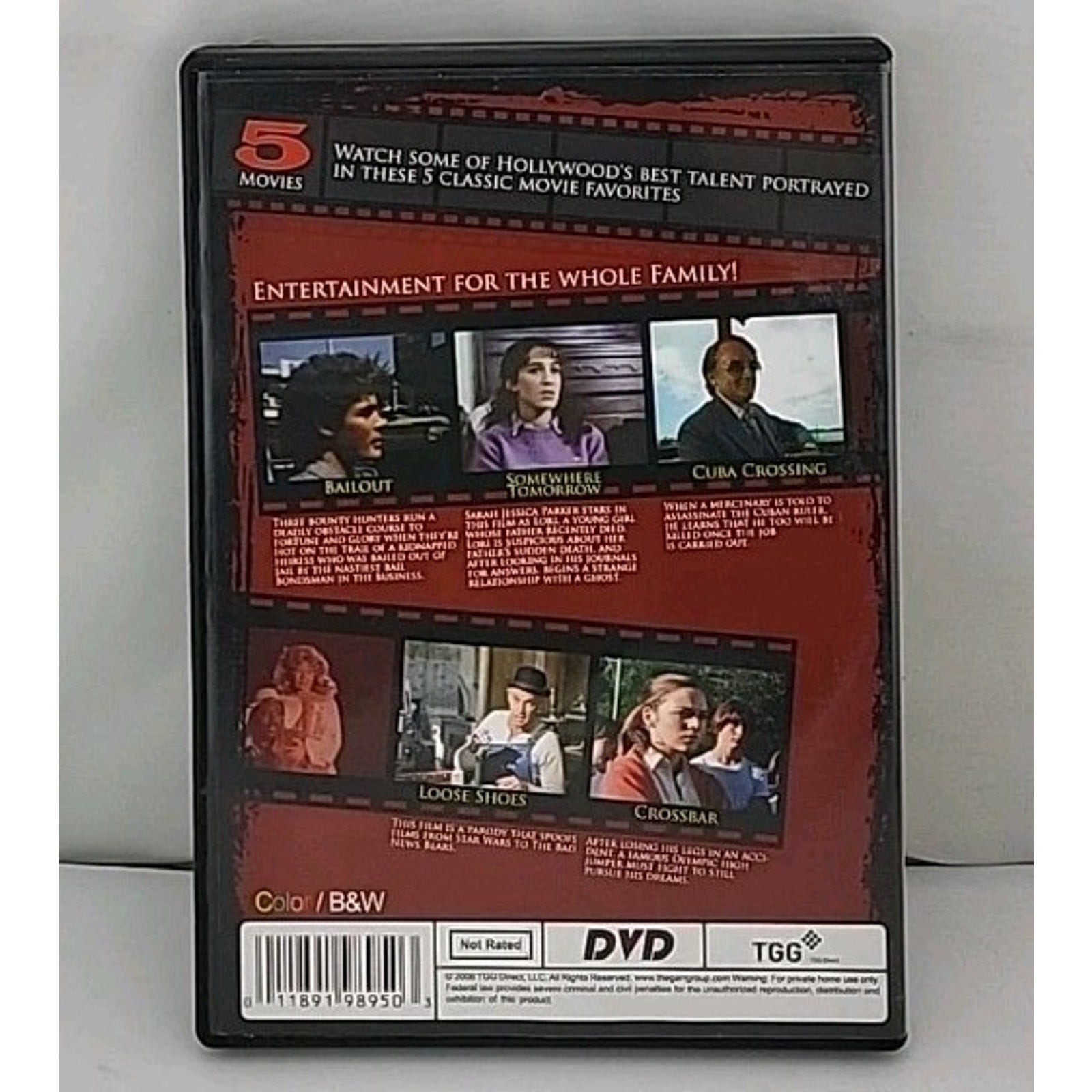 Bailout/Crossbar/Cuba Crossing/Loose Shoes/Somewhere Tomorrow DVD - A