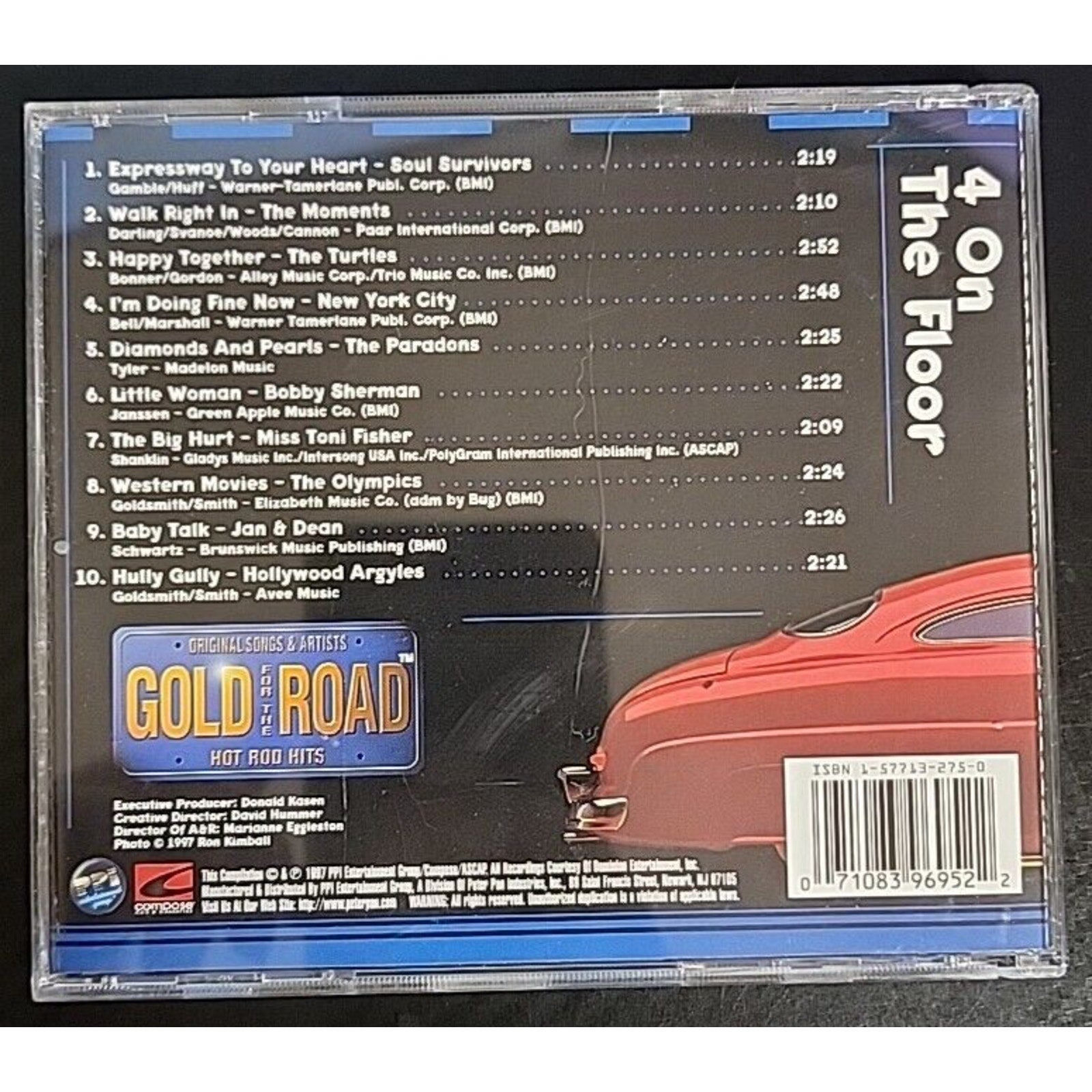 4 on the Floor by Various Artists (CD, 1997, Compose Records)