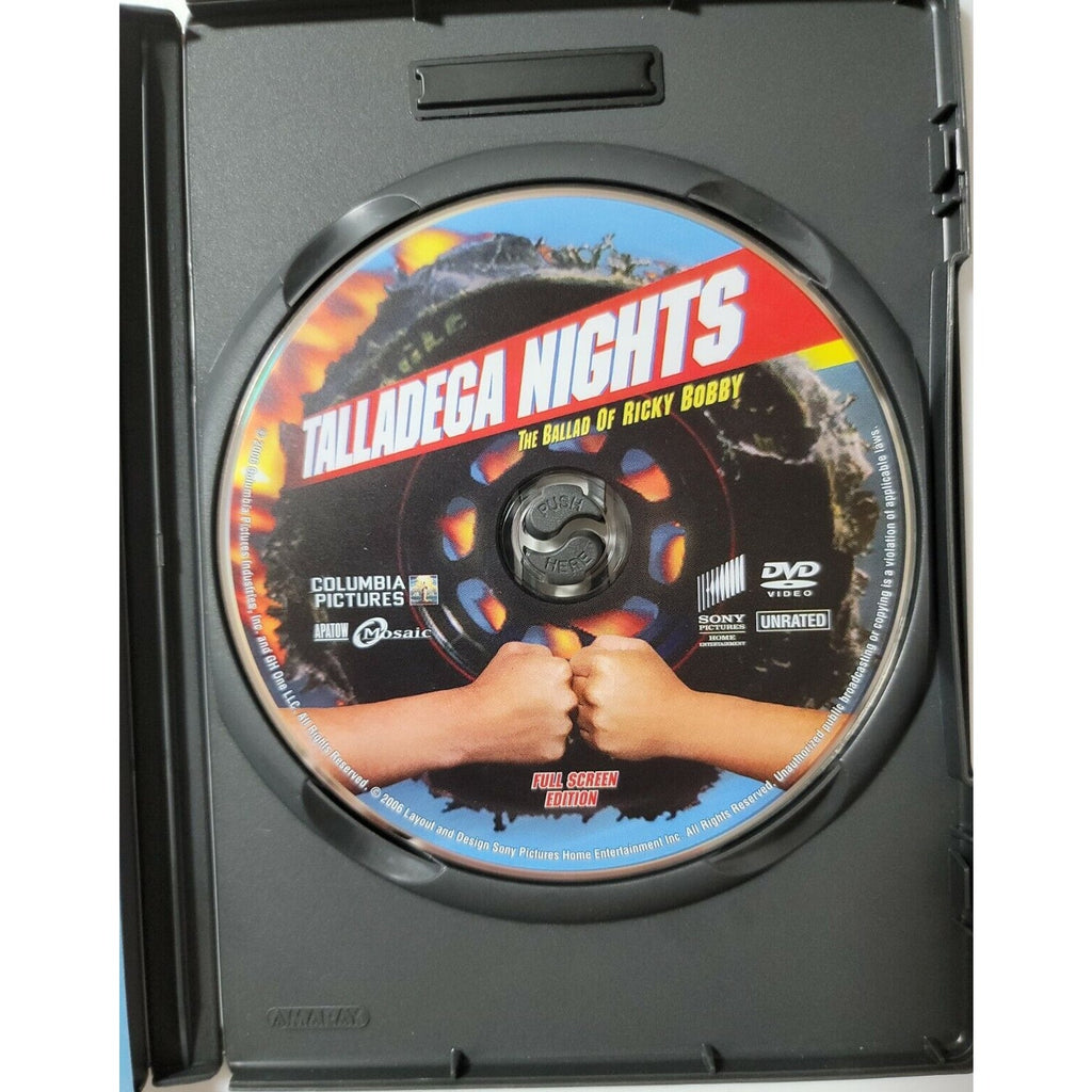 Talladega Nights: The Ballad of Ricky Bobby (DVD, 2006, Full Frame)