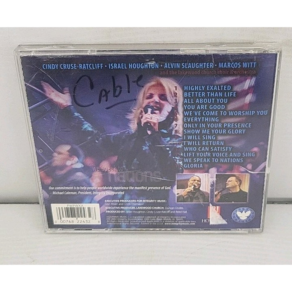 Lakewood Live We Speak To Nations CD Cindy Ratcliff Marcus Witt