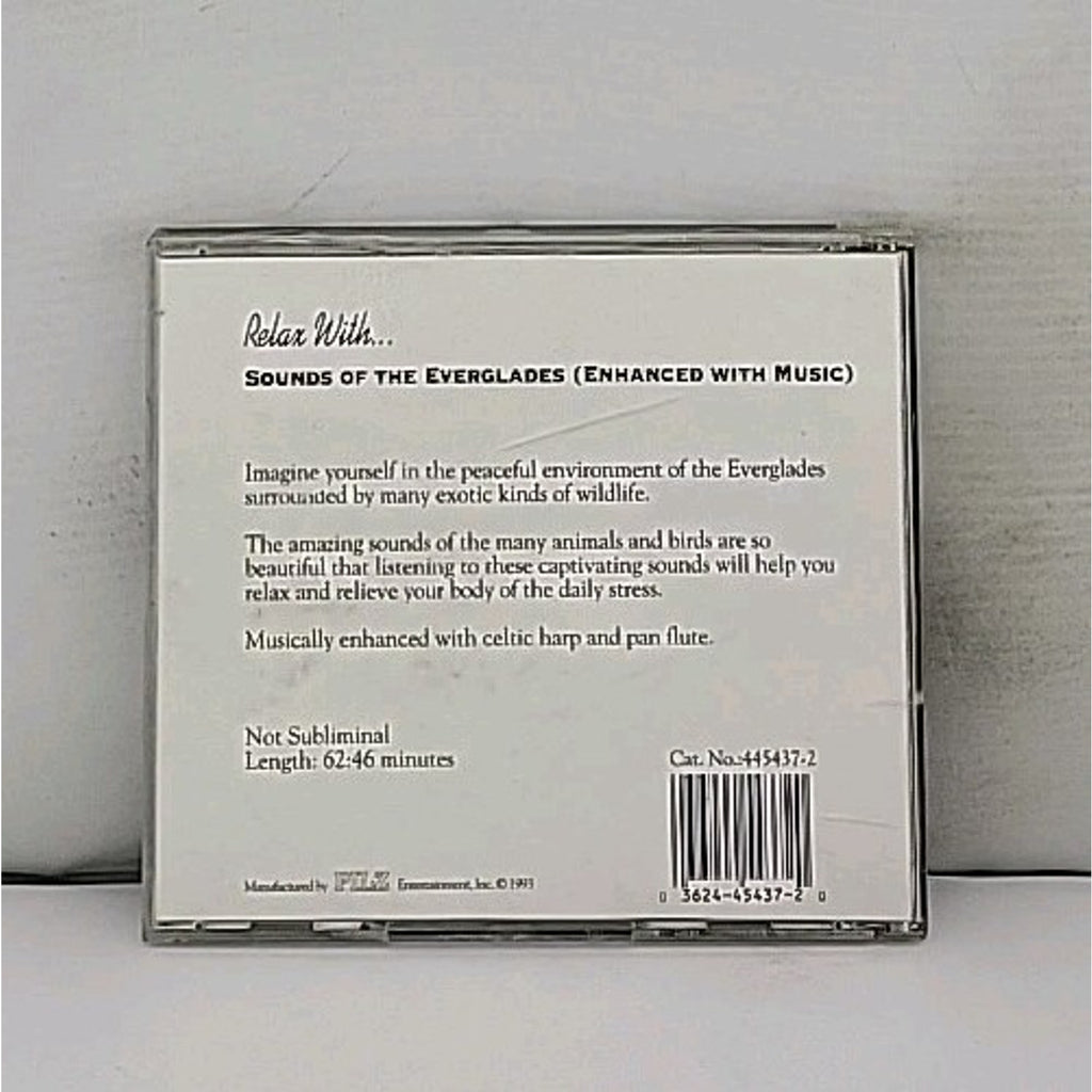 Relax with Sounds of the Everglades Enhanced with Music Audio CD