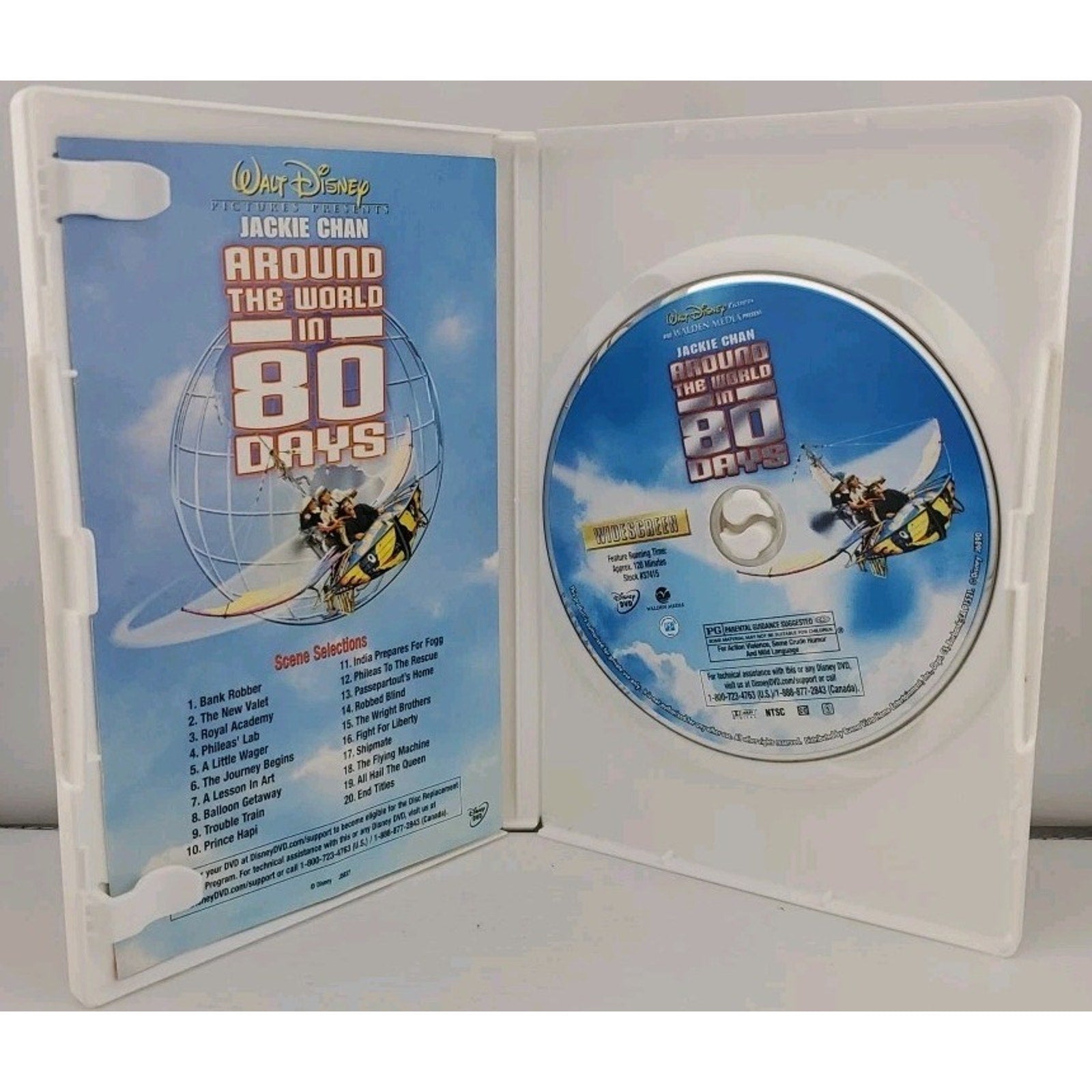 Around the World in 80 Days (DVD, 2004)