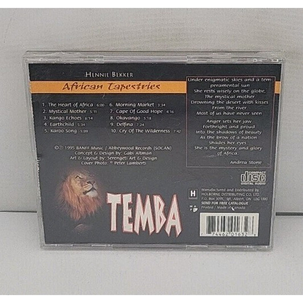 Hennie Bekker Temba African Tapestries CD