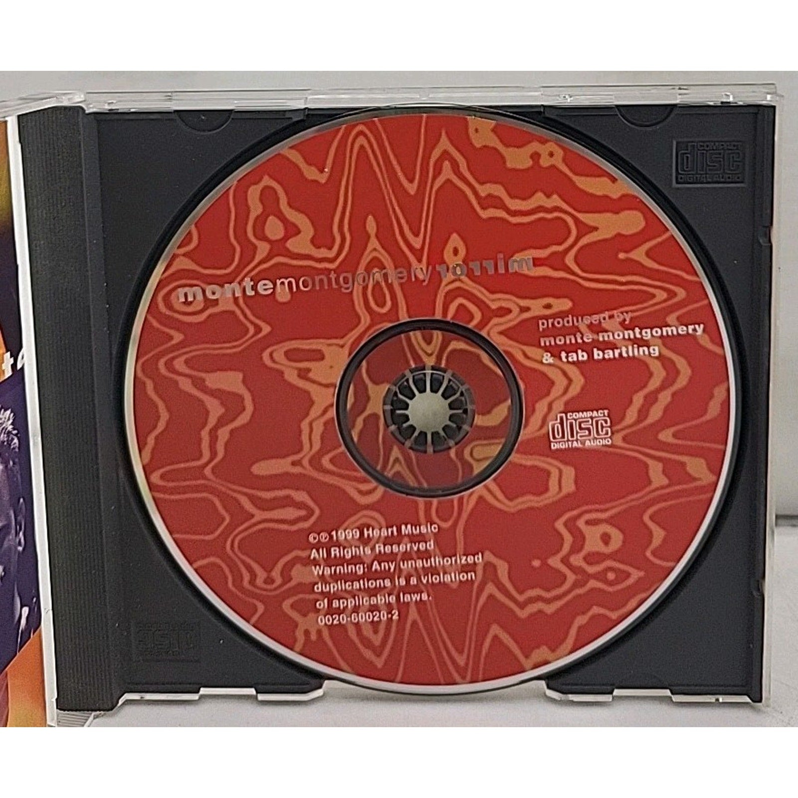 Mirror by Monte Montgomery (CD, 2003)