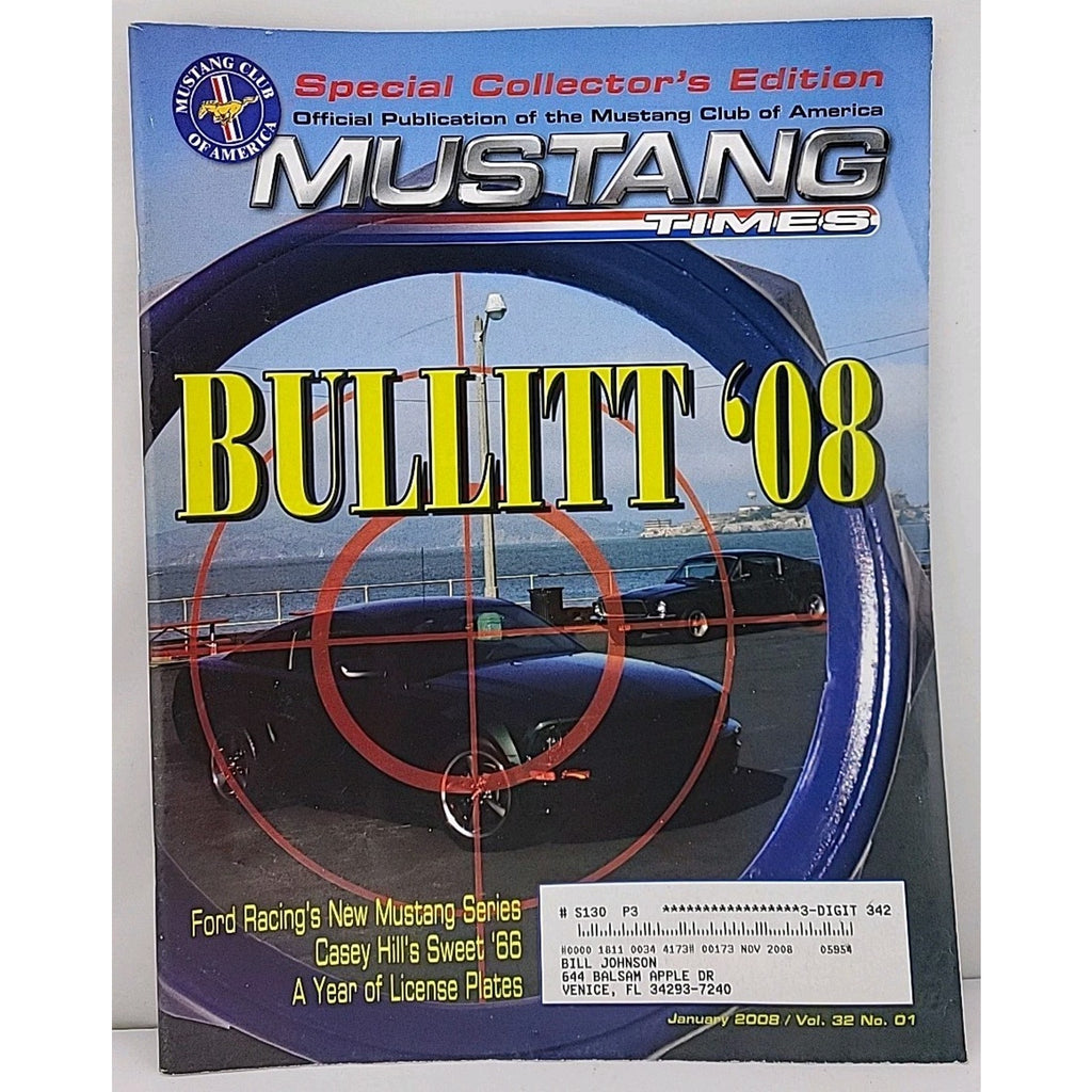 Mustang Times Magazine January 2008 Vol. 32 No. 1