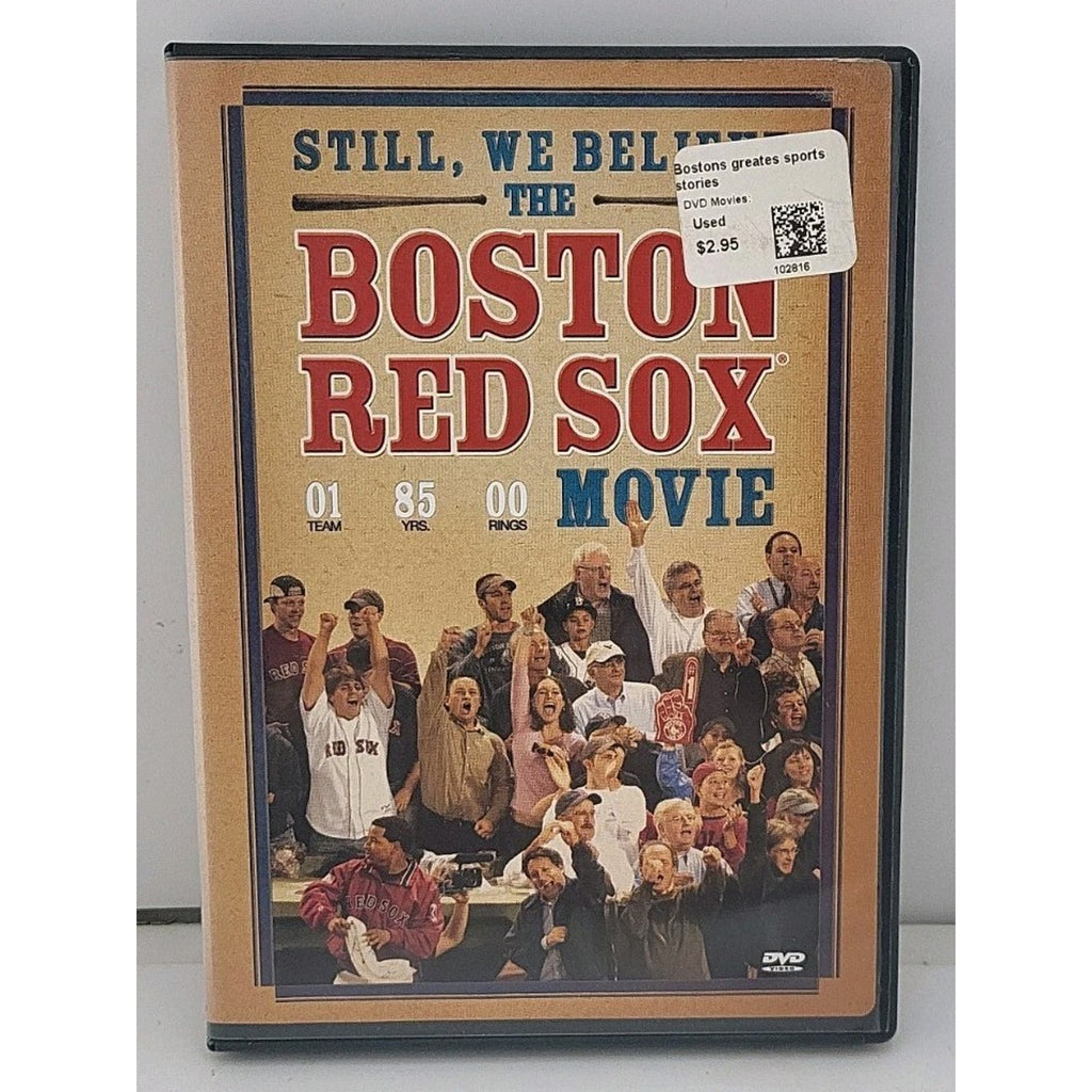 Still We Believe Boston Red Sox Movie (DVD, 2004)