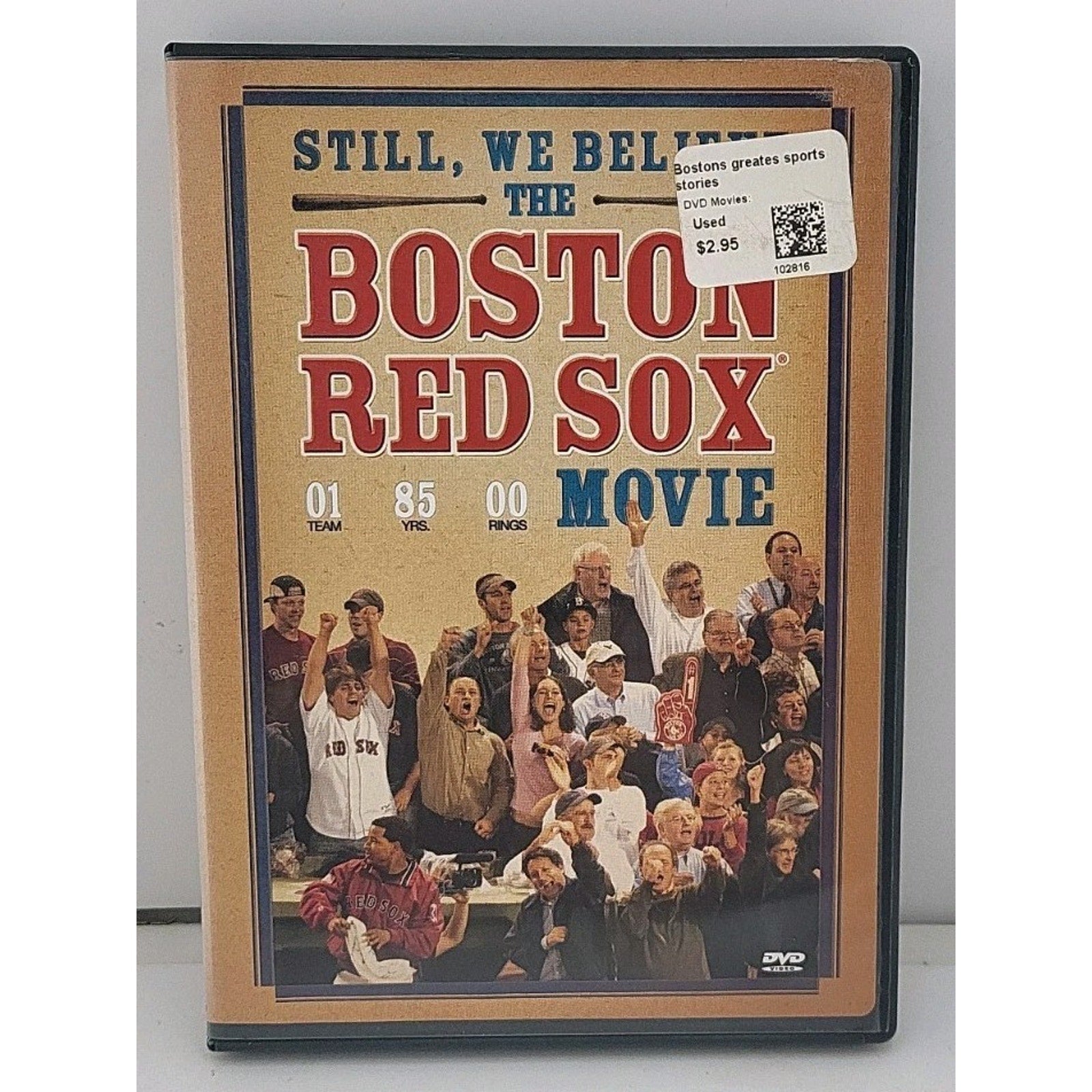 Still We Believe Boston Red Sox Movie (DVD, 2004)