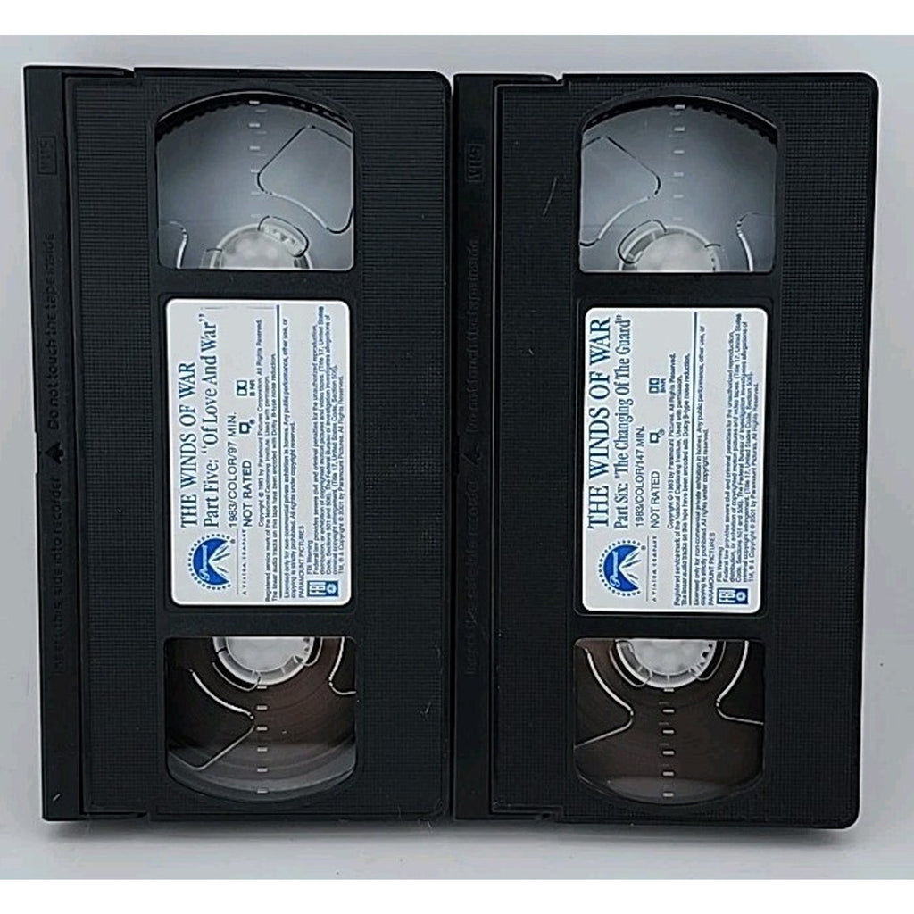 The Winds of War (VHS, 1989, 7-Tape Set)
