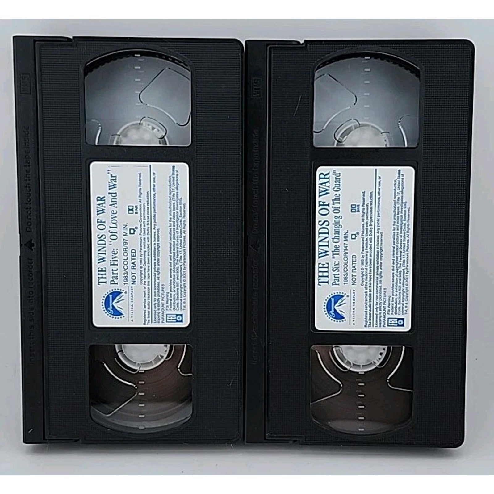 The Winds of War (VHS, 1989, 7-Tape Set)