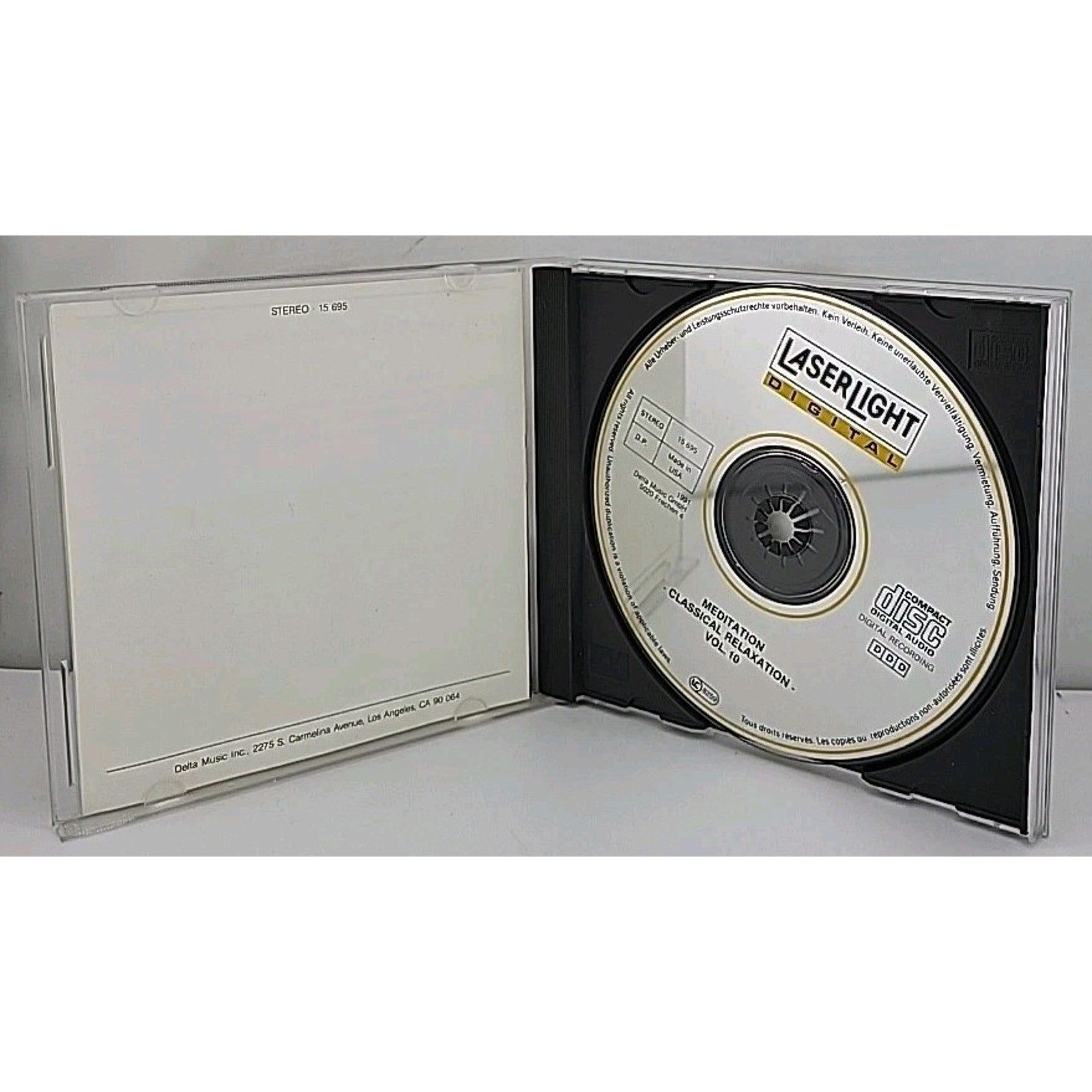 Vol. 10-Classical Relaxation by Meditation (CD, 1991)