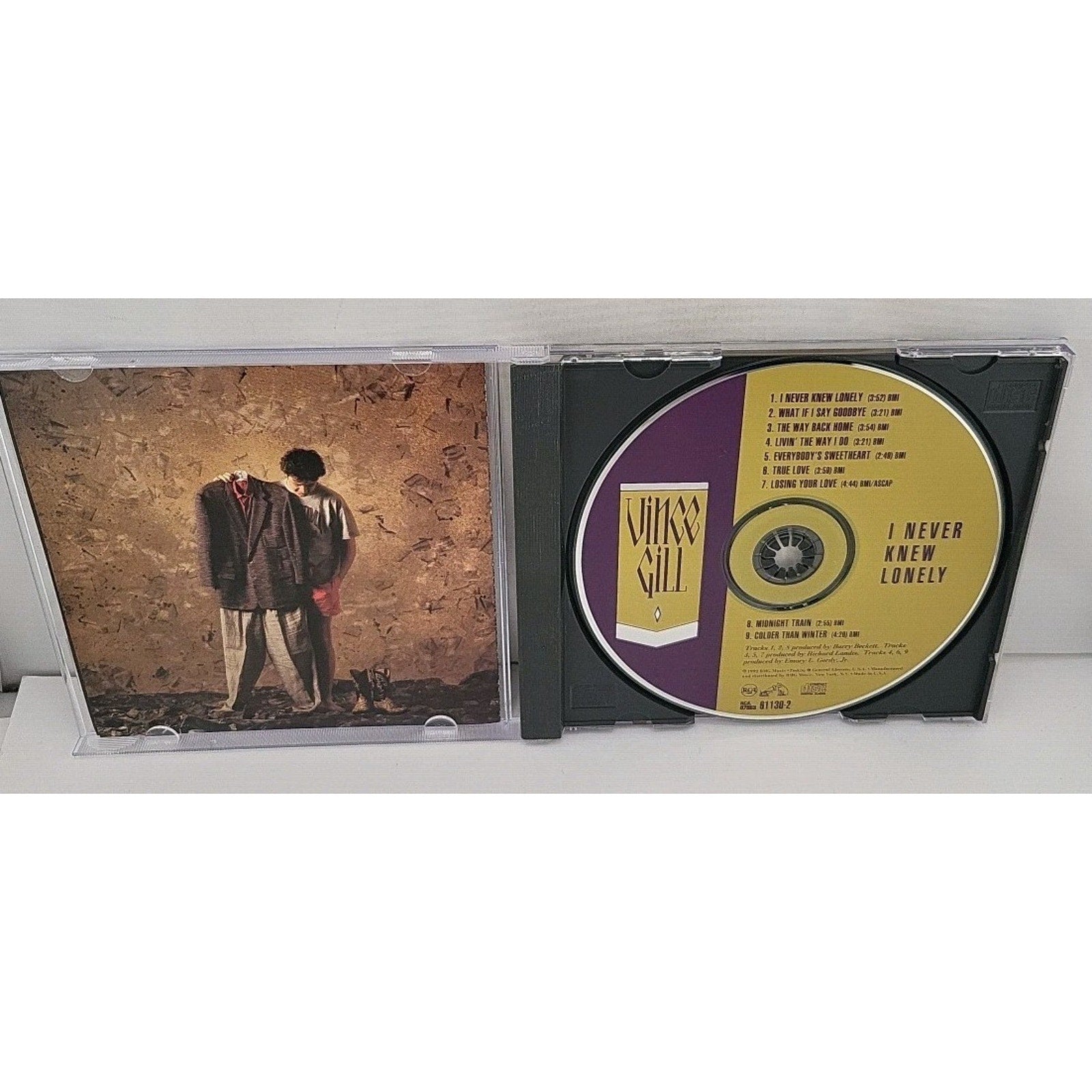 I Never Knew Lonely by Vince Gill (CD, 1992)