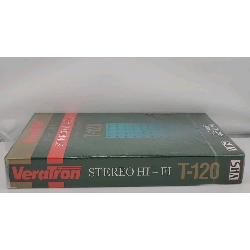 Blank VHS Tape Veratron T-120 Hi-Grade Recording Sealed