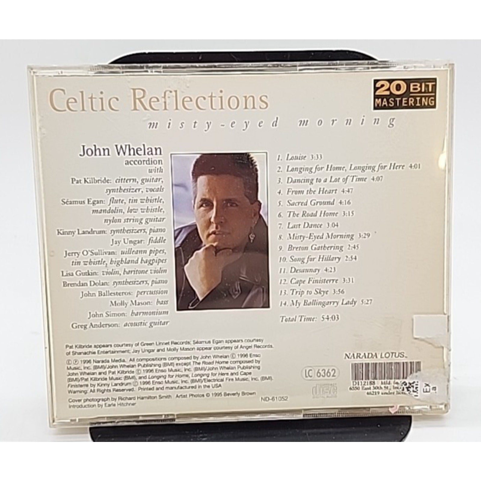 Celtic Reflections: Misty-Eyed Morning - Music CD - Whelan, John