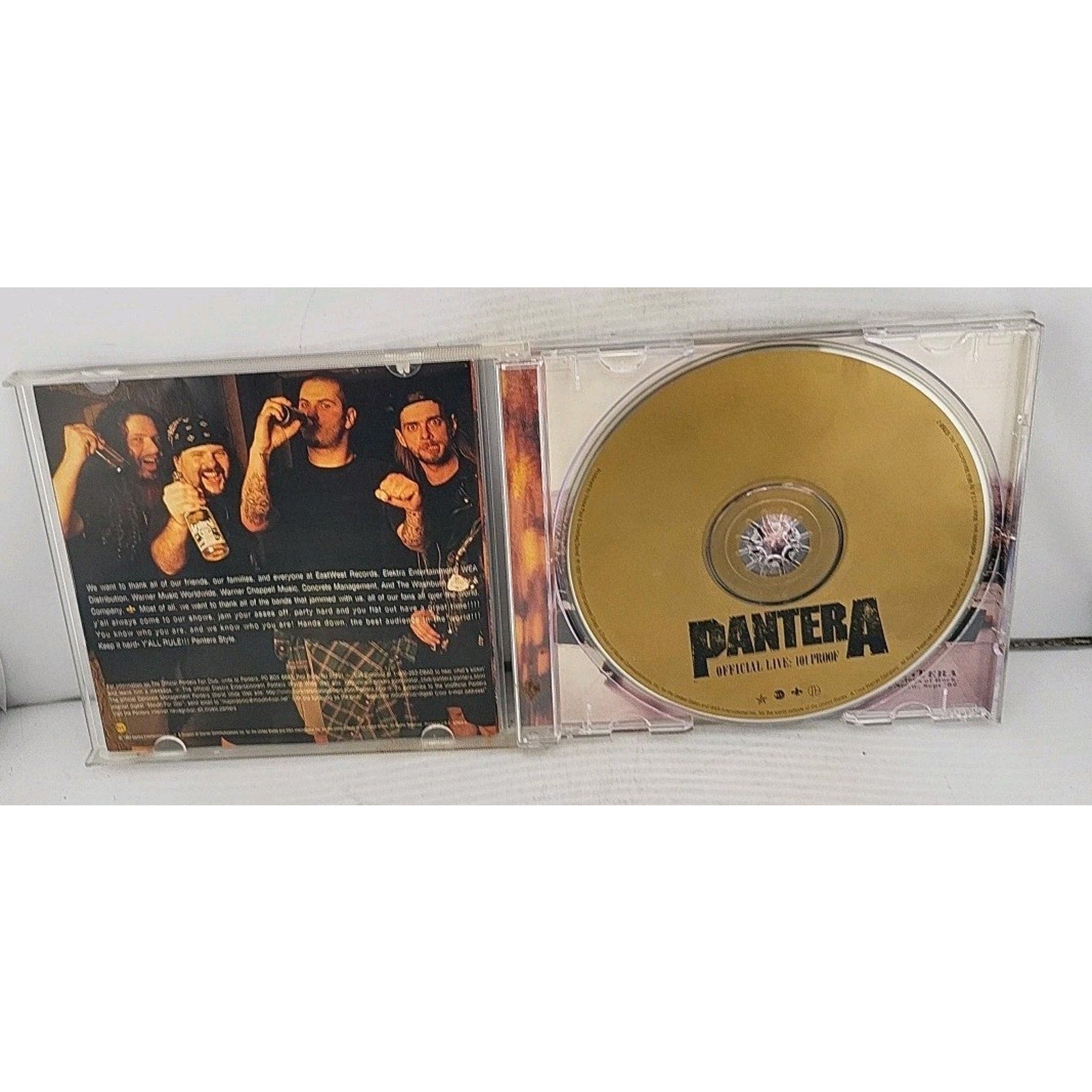Official Live by Pantera (CD, 1997)