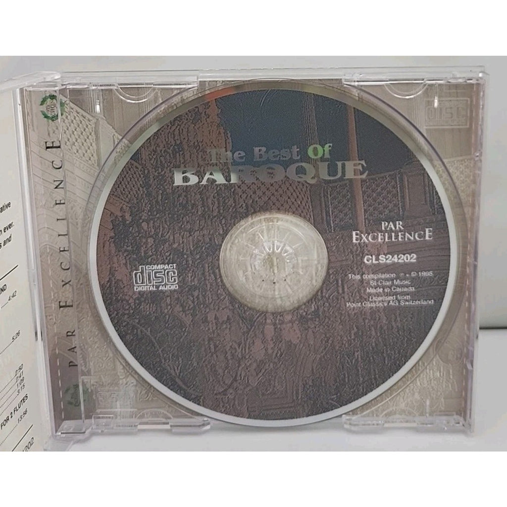 The Best of Baroque CD Vivaldi Bach Handel Corelli Telemann
